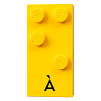 BRICK 2X4, BRAILLE,NO.144