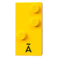 BRICK 2X4, BRAILLE,NO.127