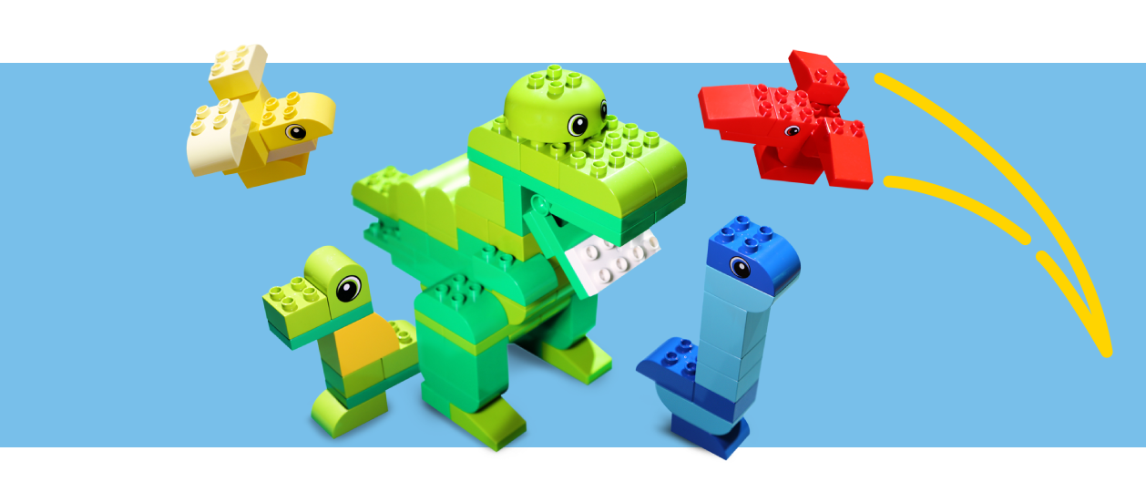 Build LEGO® DUPLO® Dinosaurs for Families GB