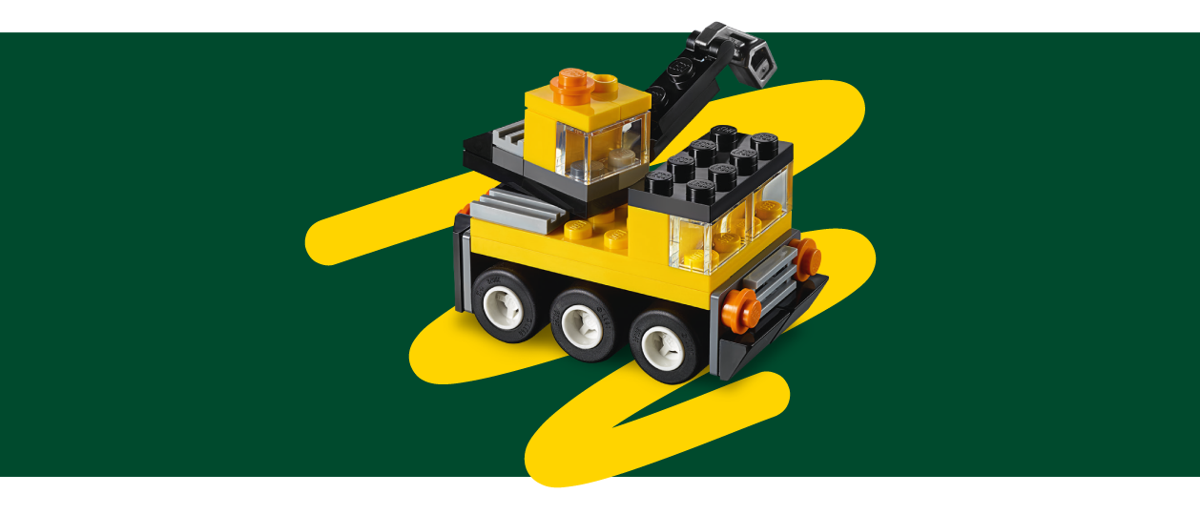 Get to work and build a LEGO® crane for Families GB