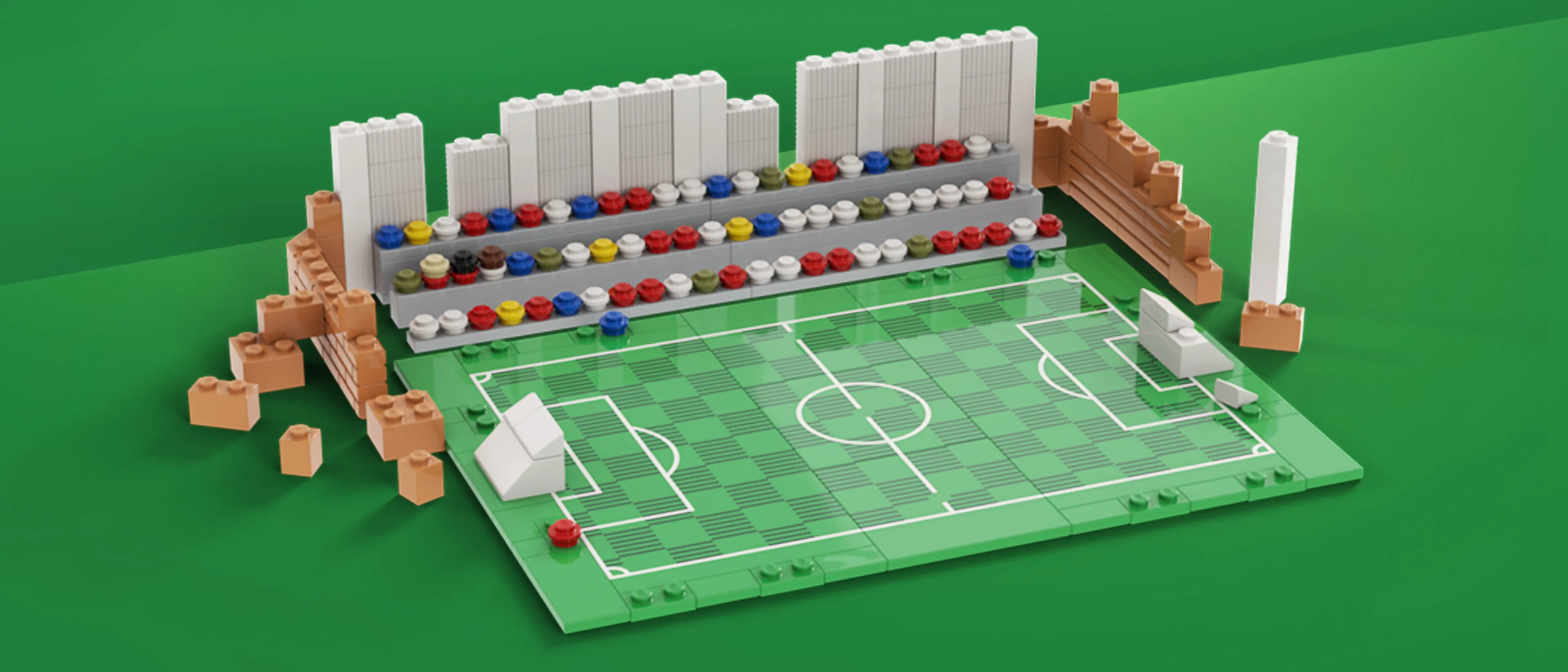 Build your own football stadium