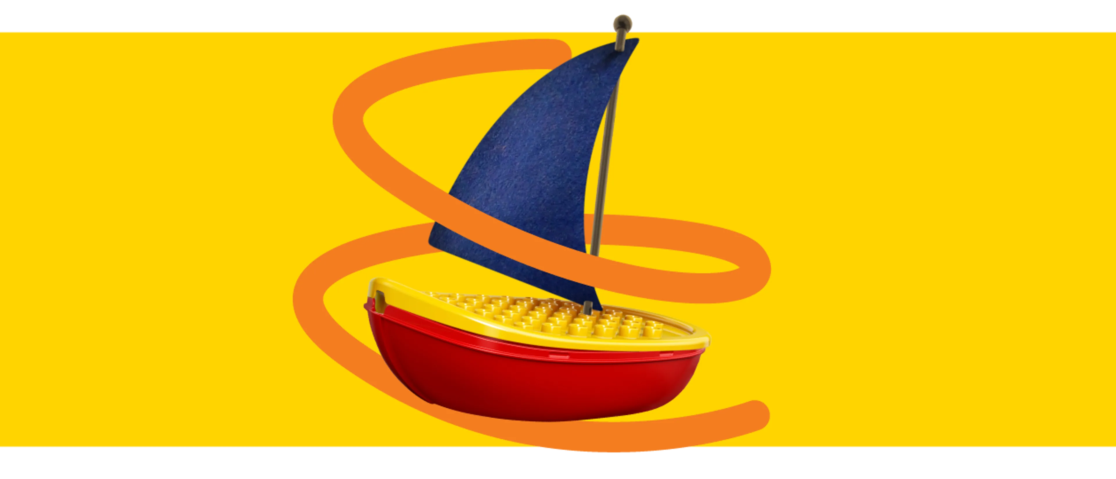 An image of a LEGO DUPLO boat