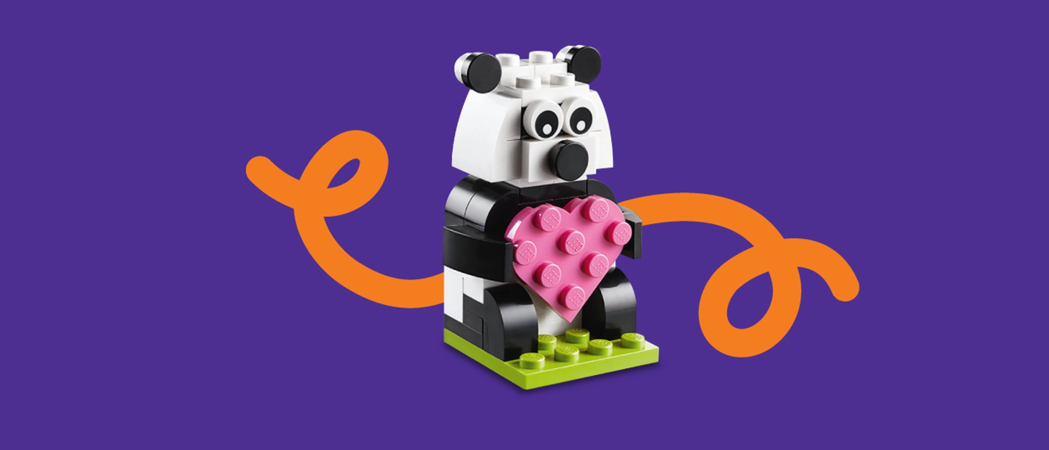 Build a LEGO® Panda Bear | LEGO.com for Families GB