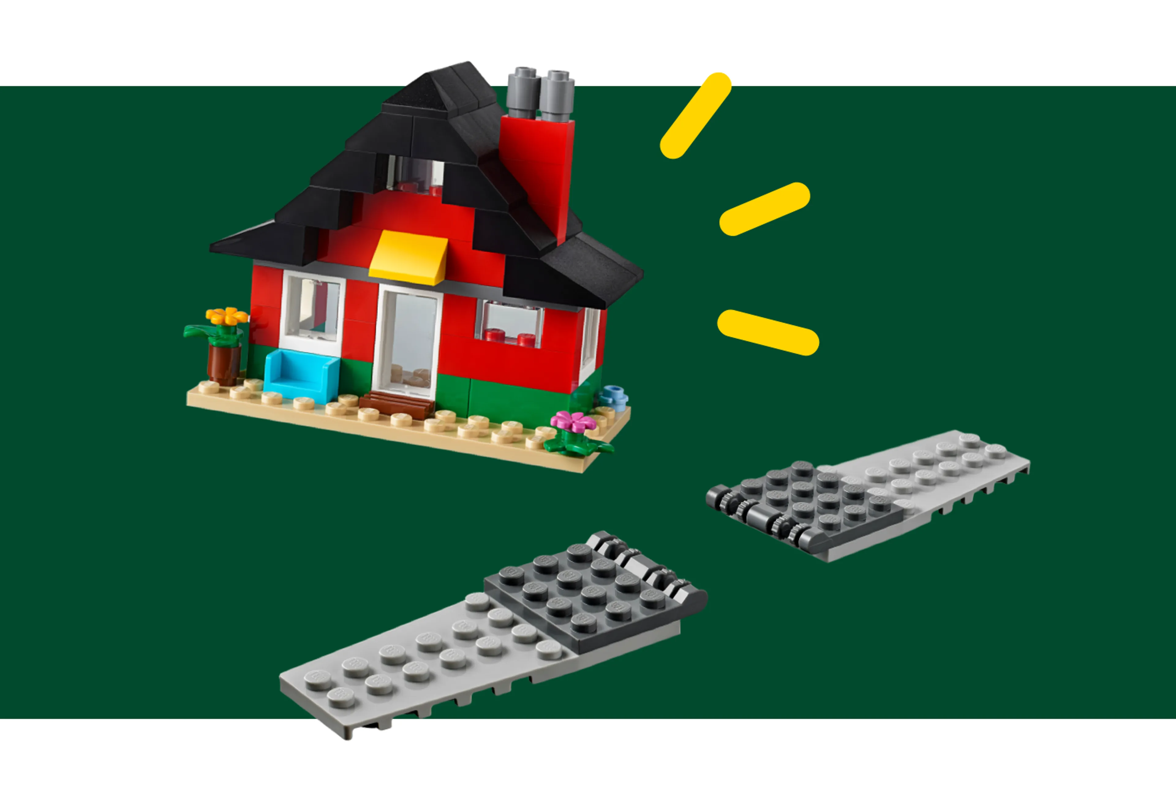 A LEGO house
