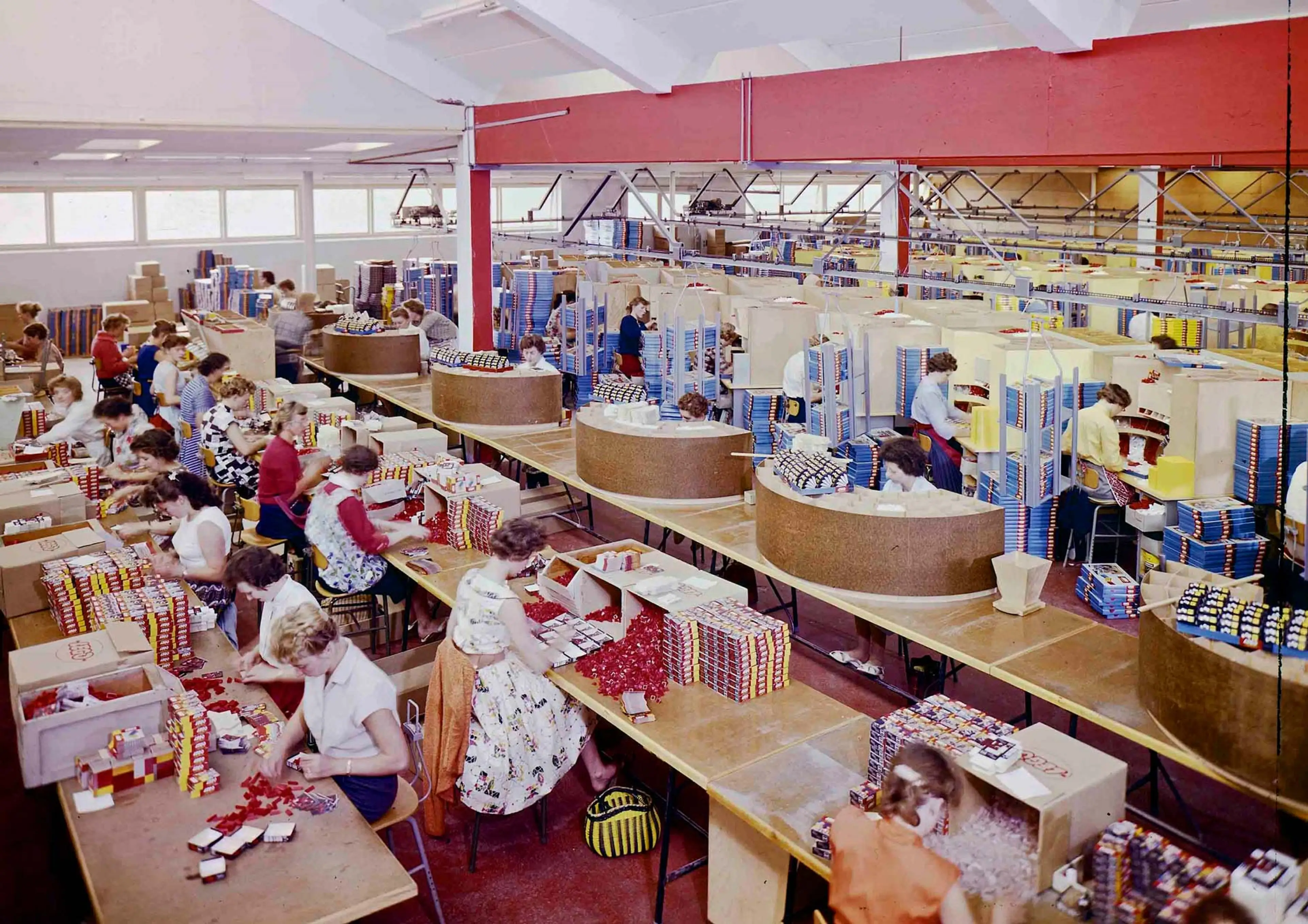 Packing line from 1961