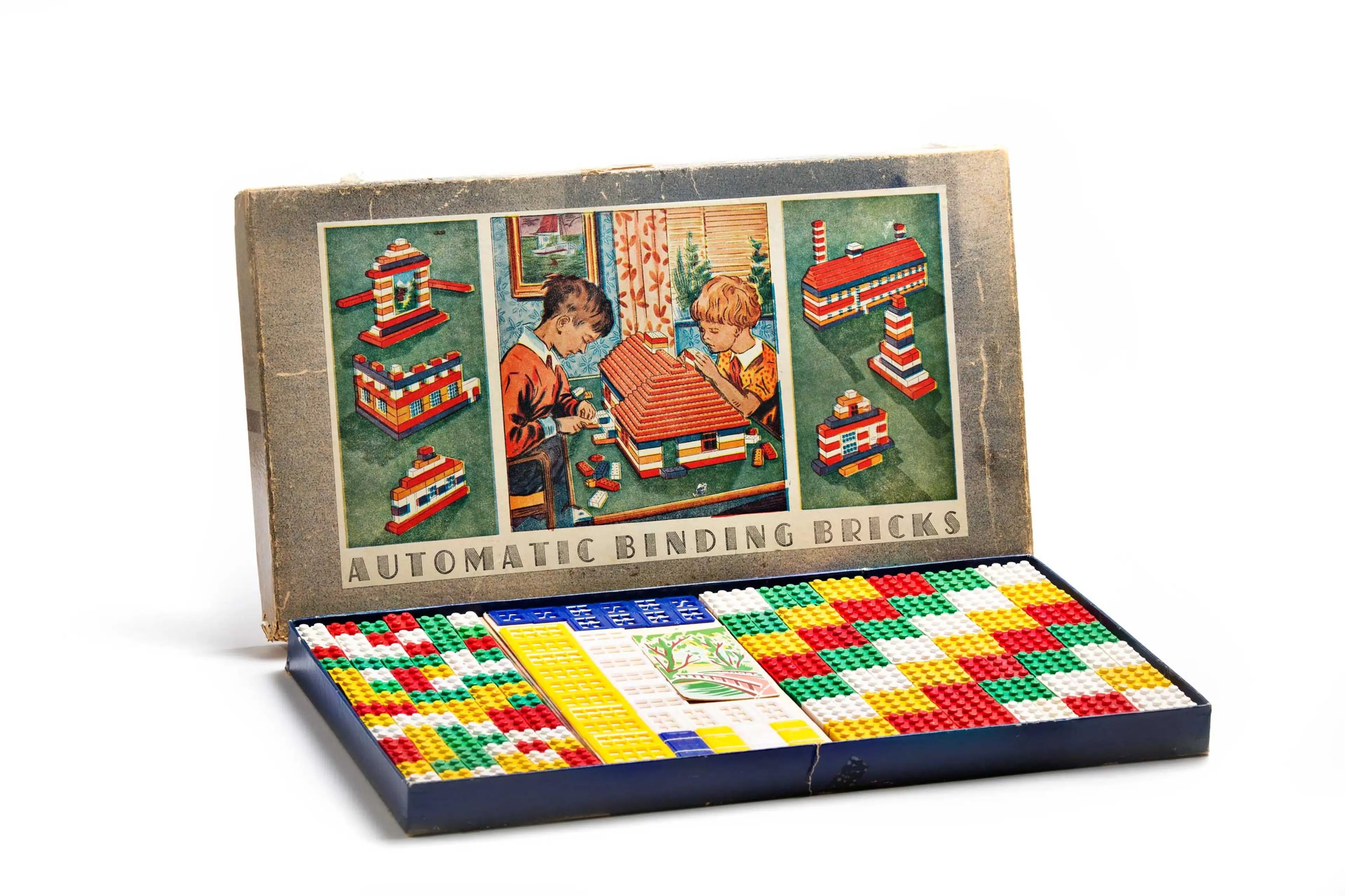 box of automatic binding bricks