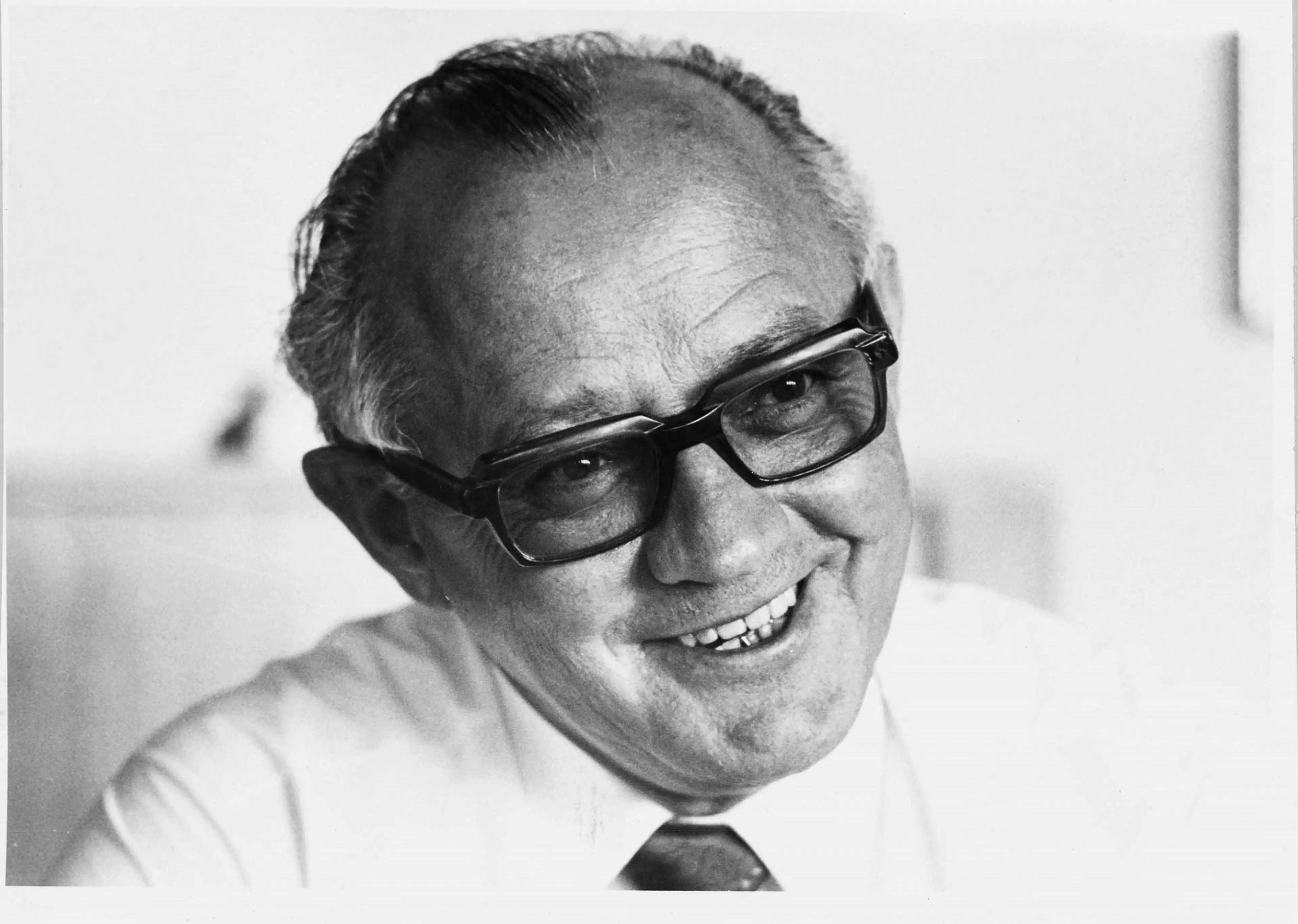 Godtfred Kirk Christiansen smiling