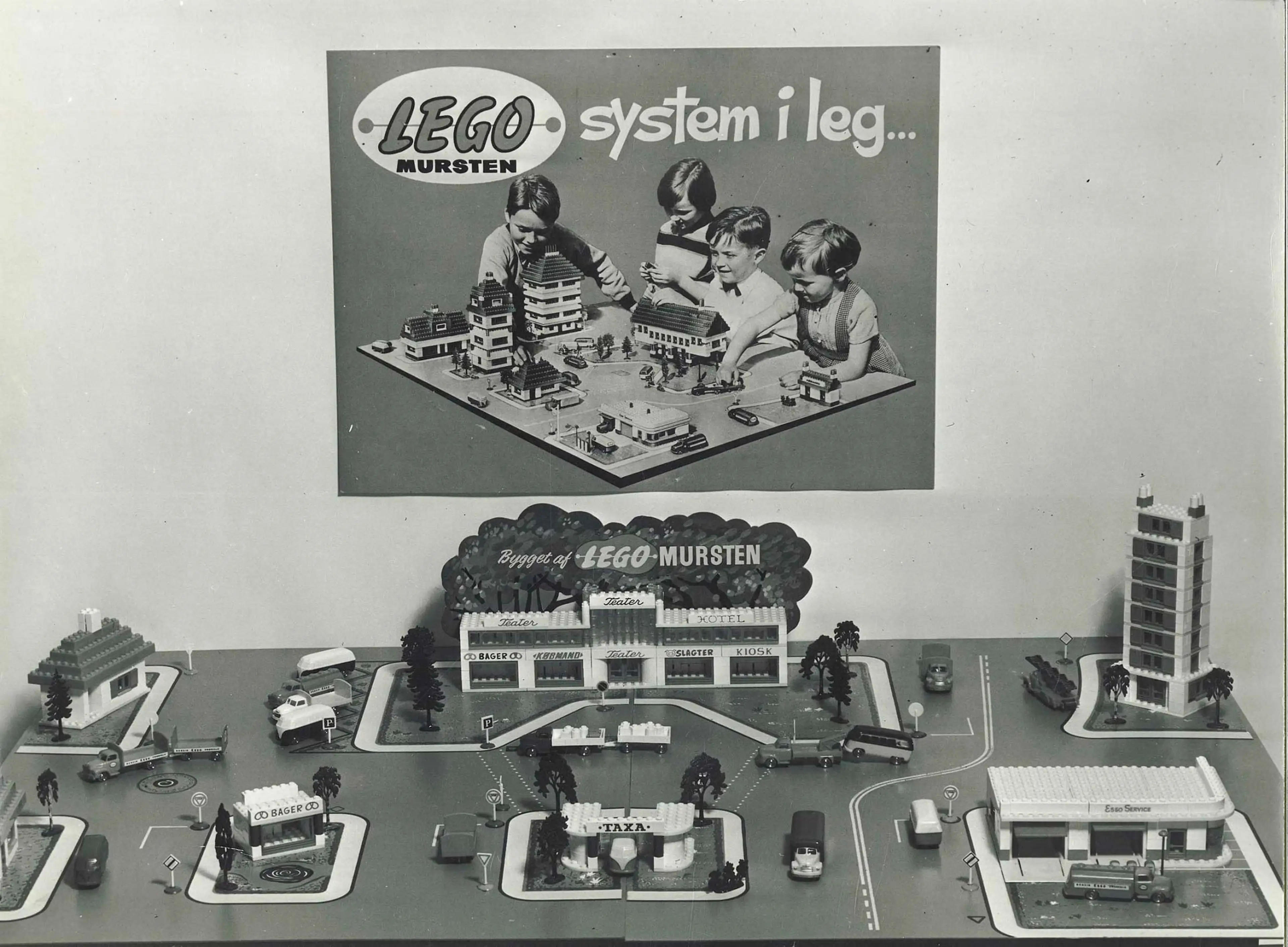 Image of a LEGO Town Plan