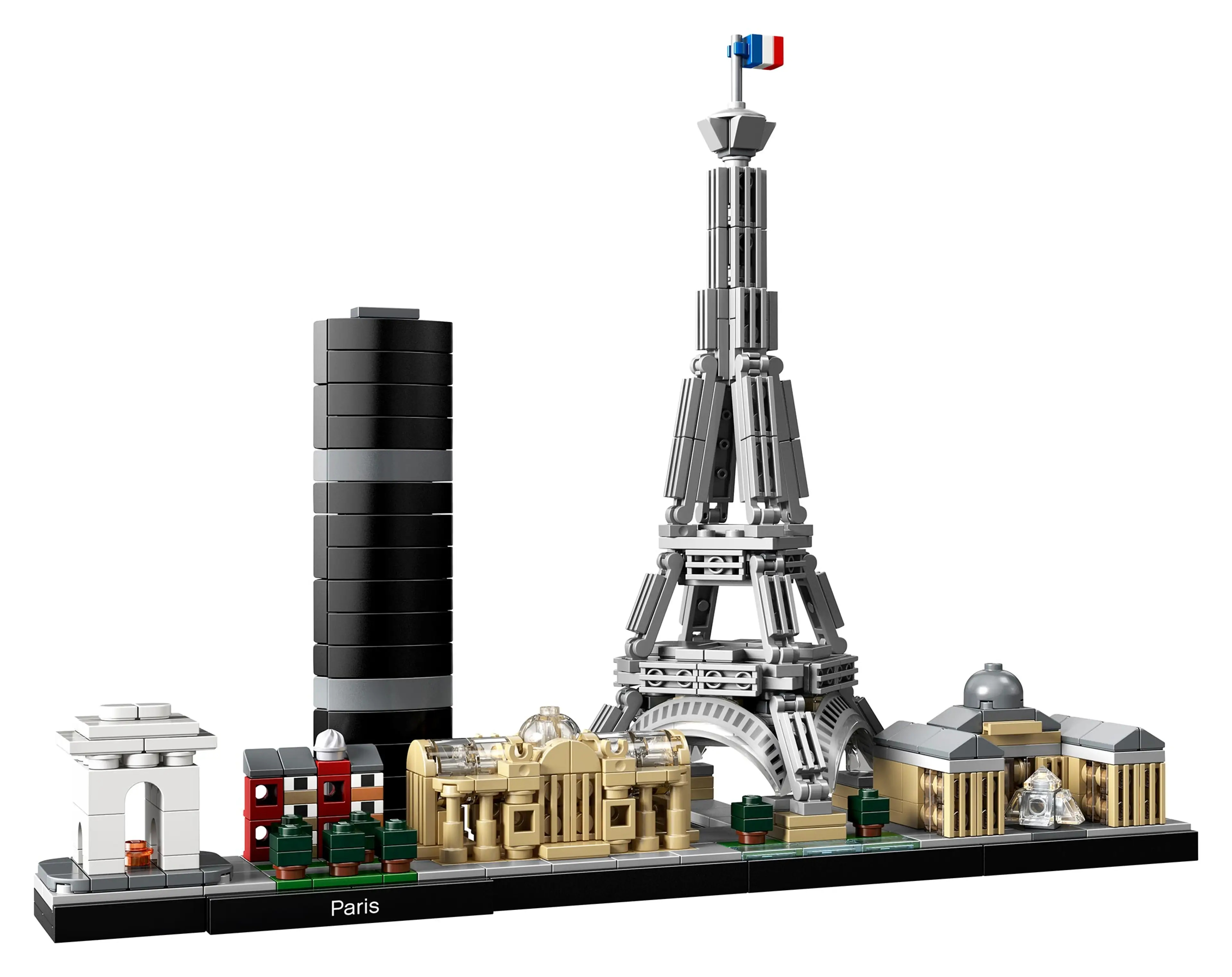 Small LEGO Architecture set of the Paris skyline