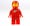 Red LEGO Space minifigure