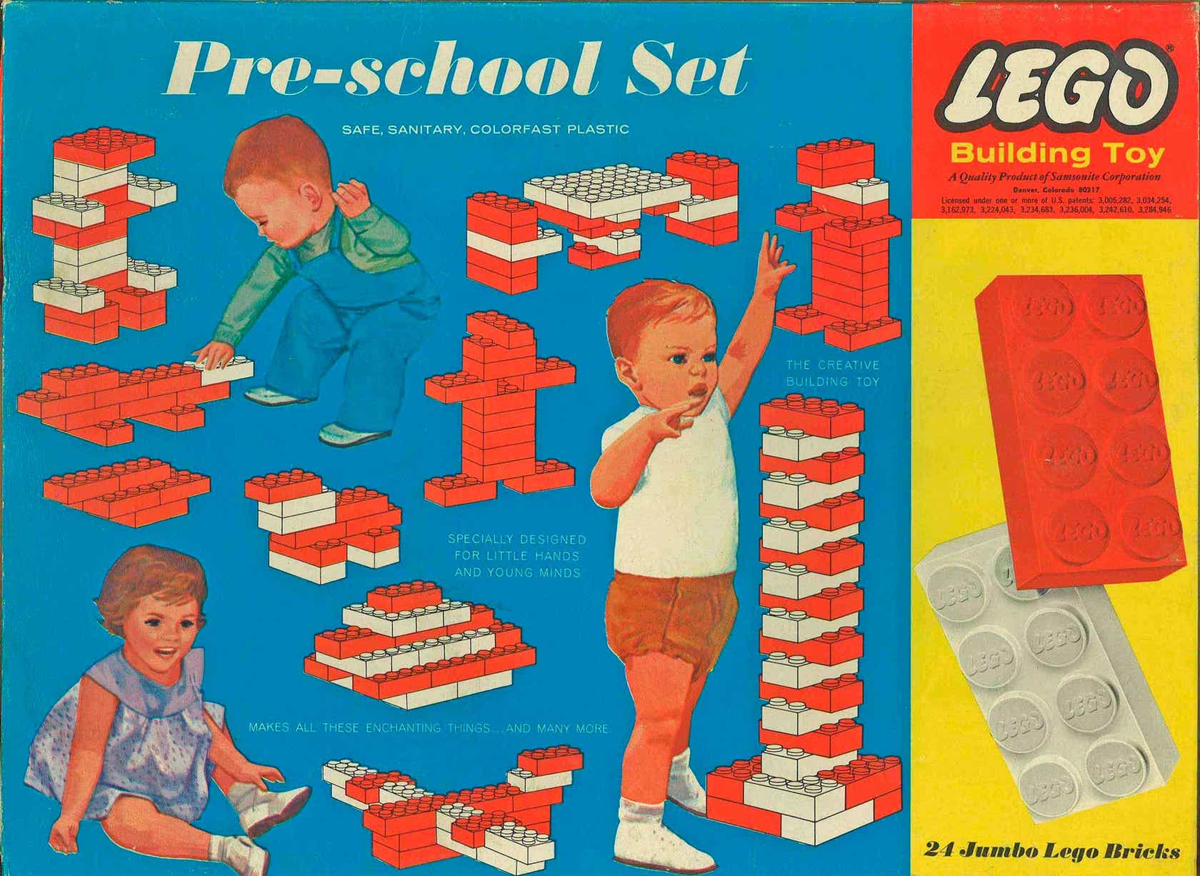 Early experiments with preschool products LEGO® History US