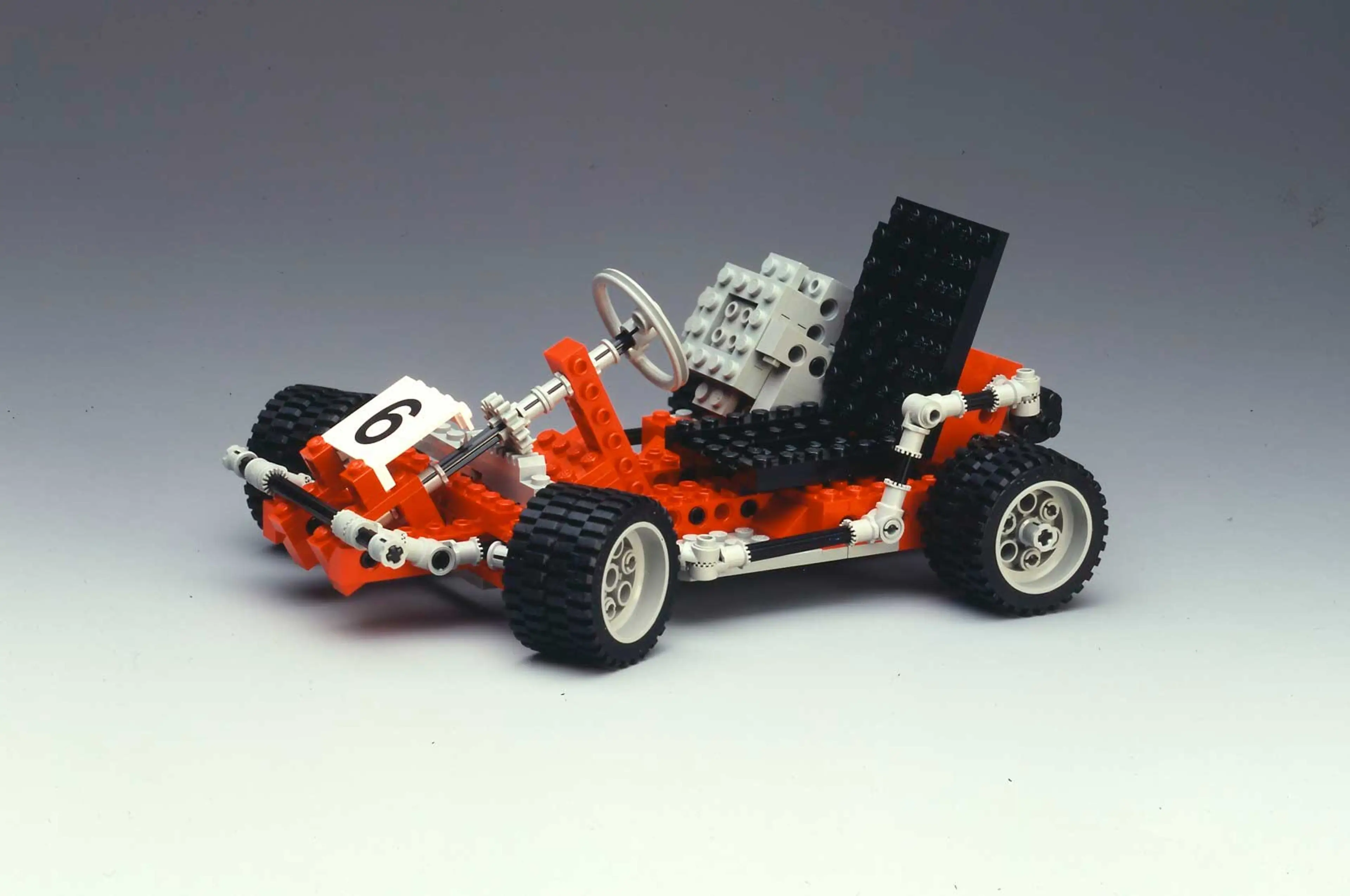 Go-kart made of LEGO Technic elements