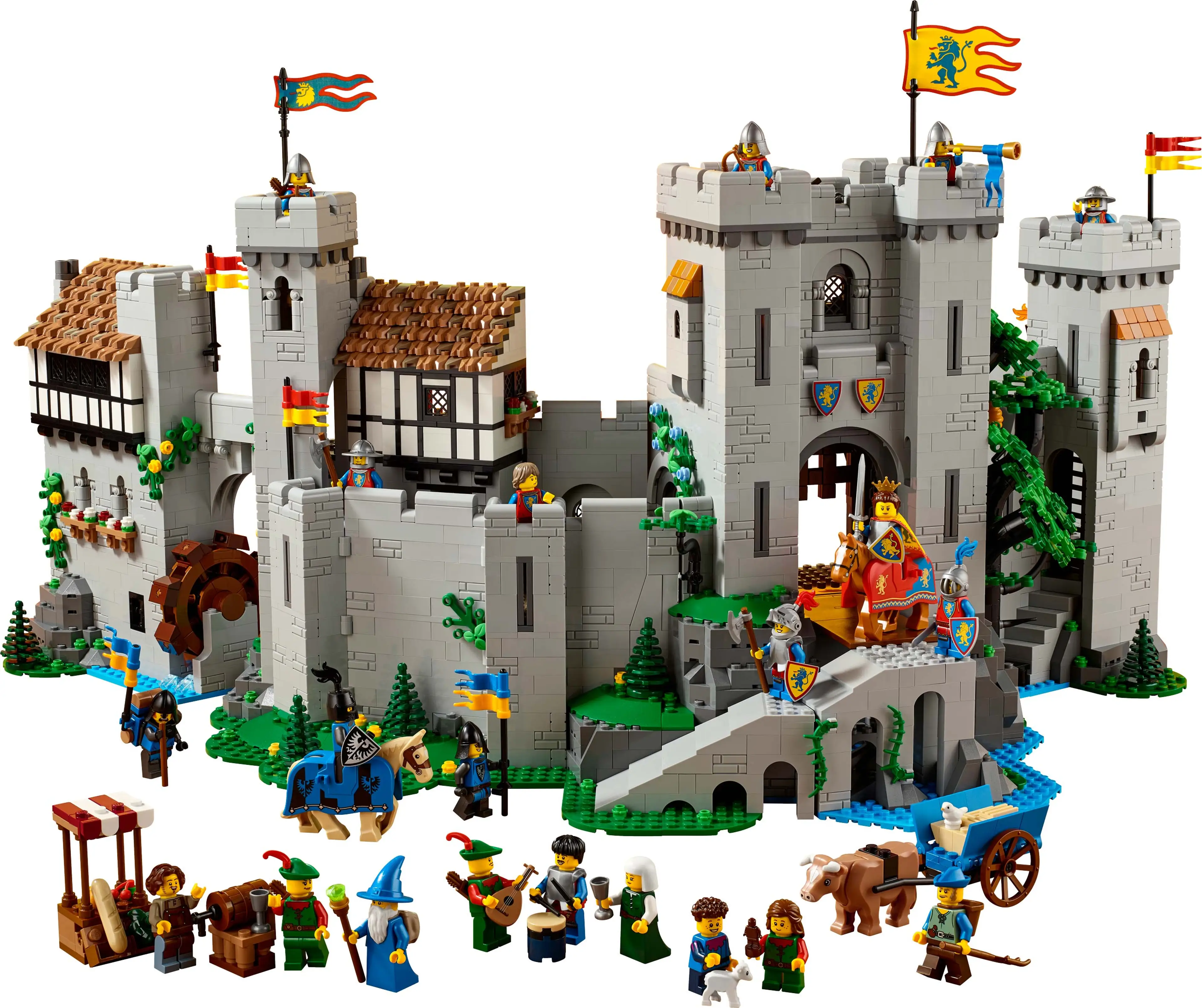 grey LEGO castle anniversary set from 2022
