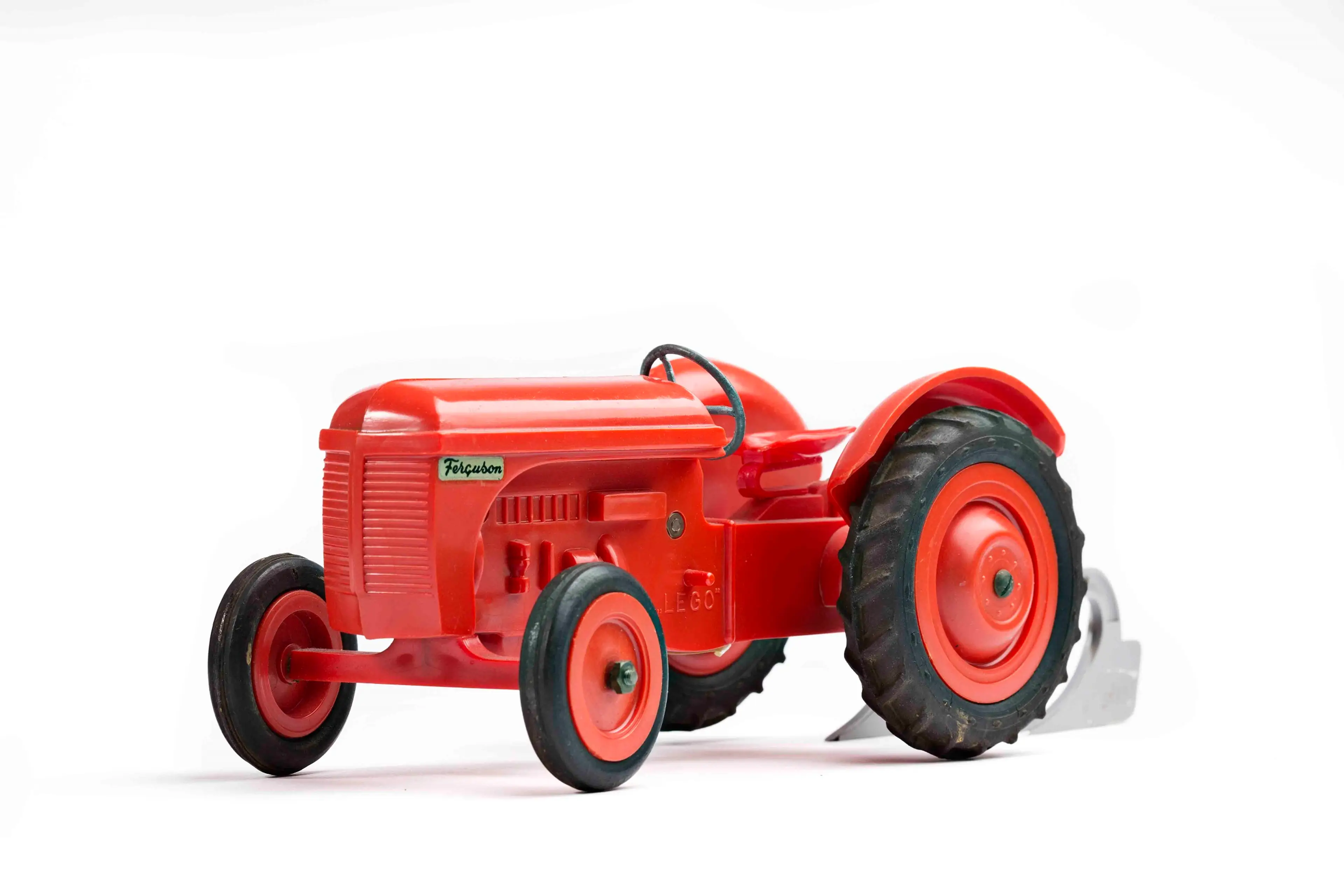 Red LEGO Ferguson tractor