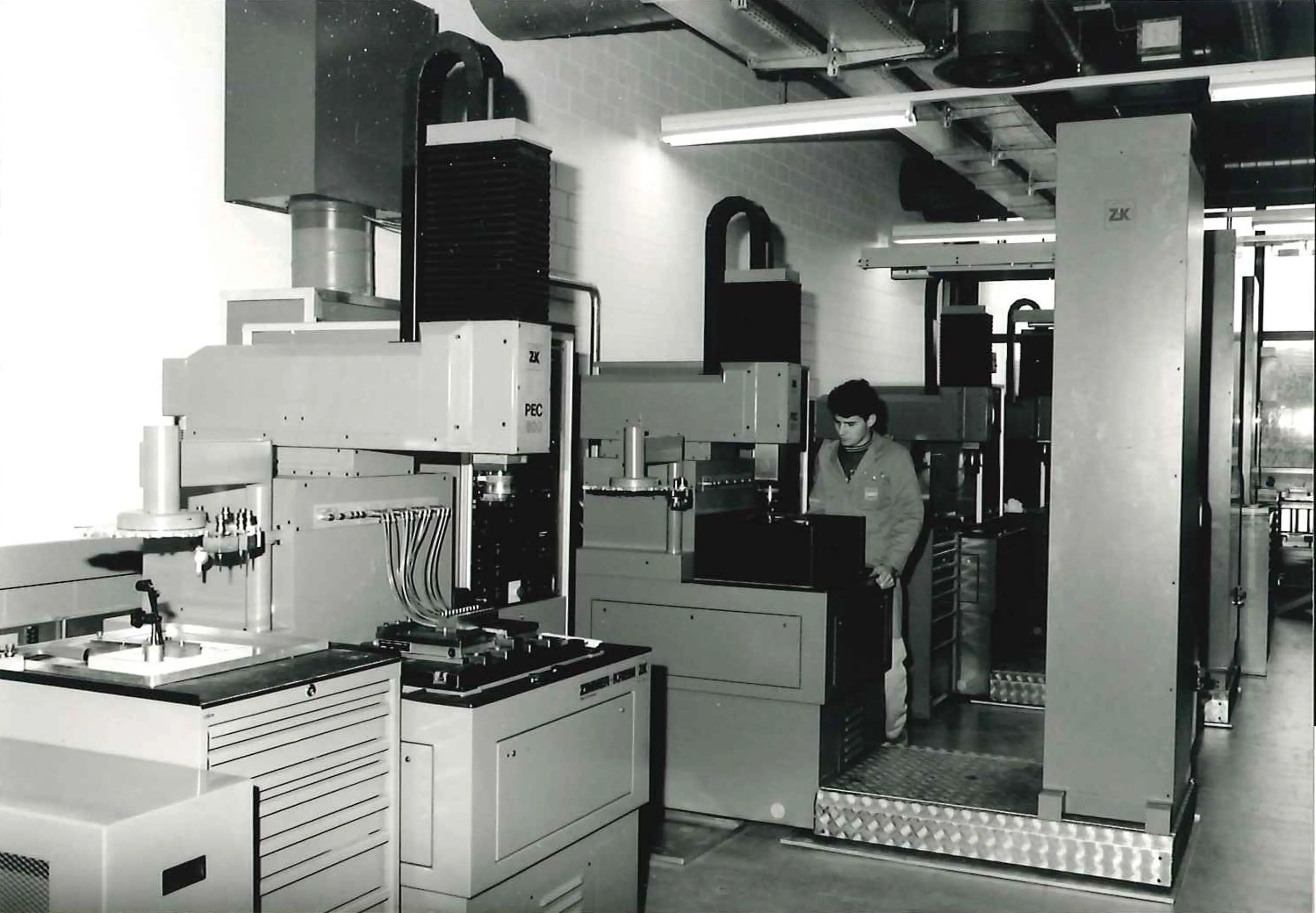 Machine from LEGO factory in Switzerland