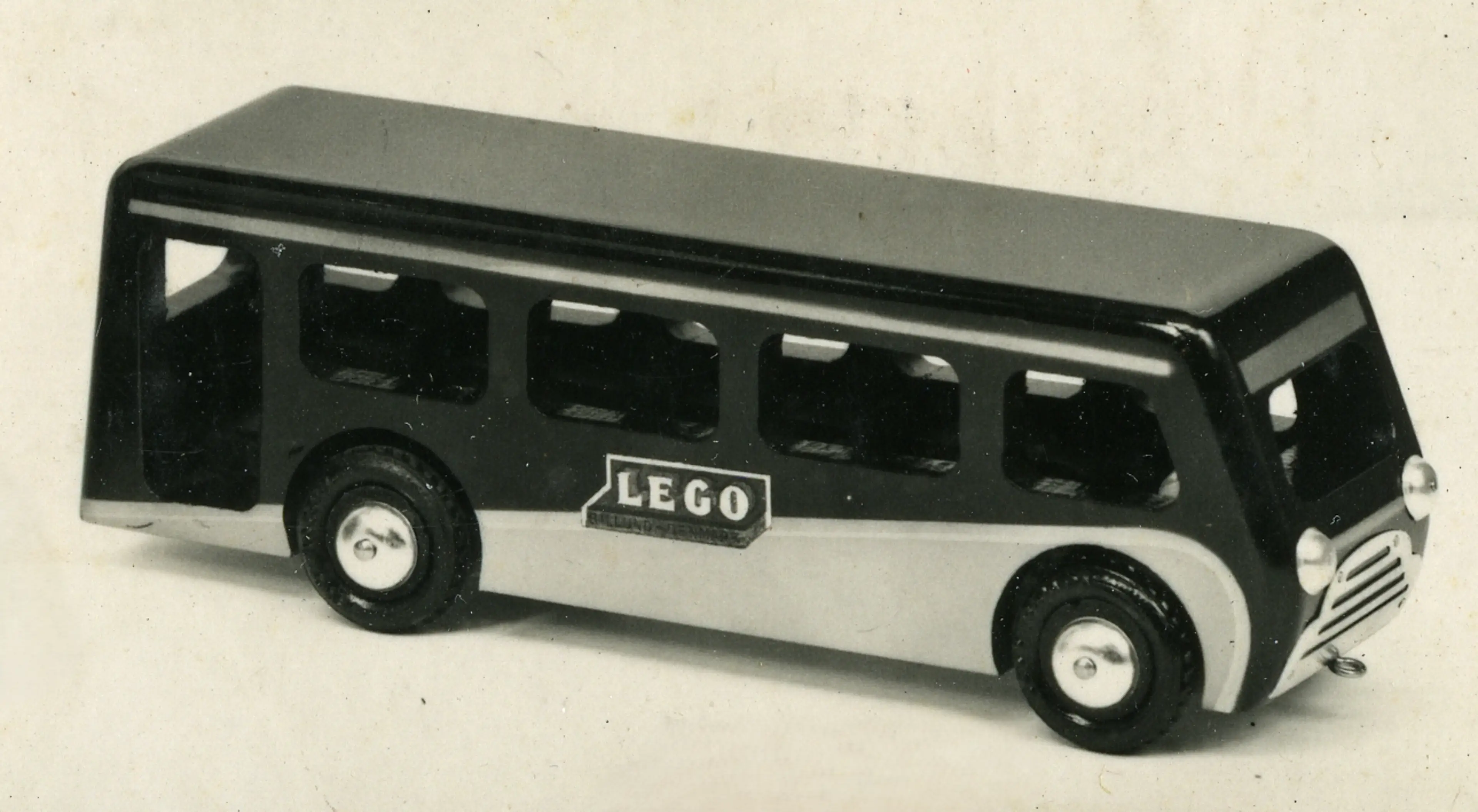 LEGO® Wooden Single Bus, from 1949