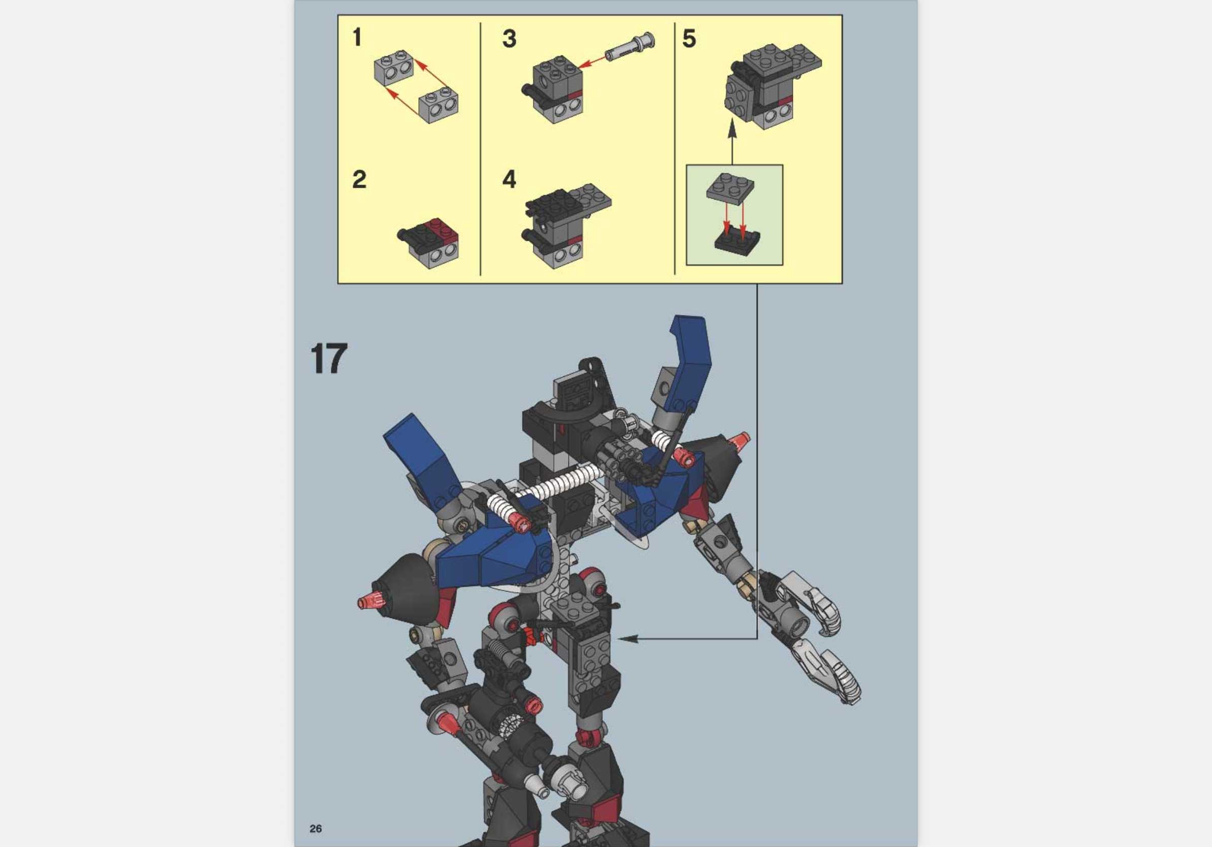 page of building instruction from 2006