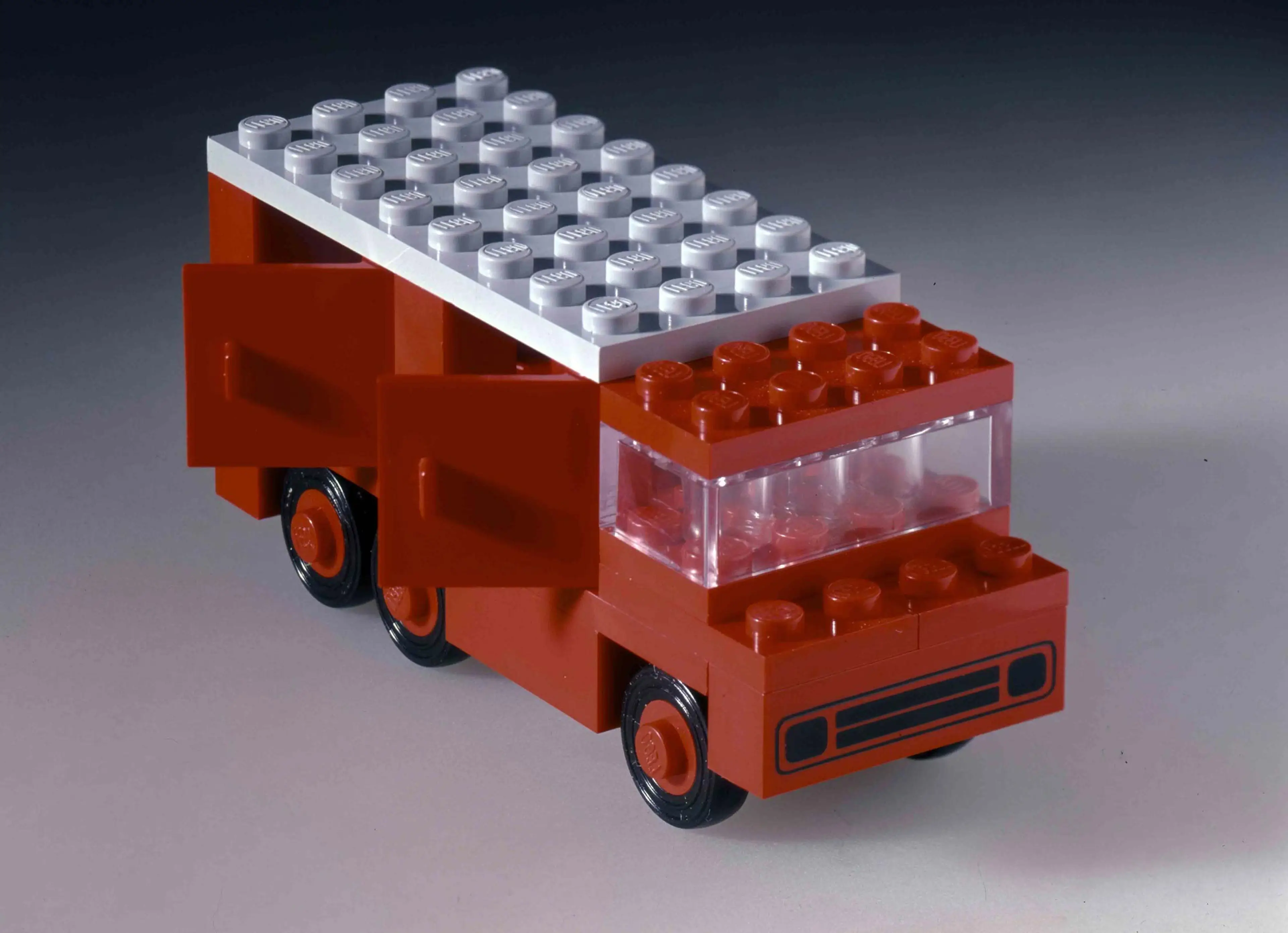 Red LEGO lorry