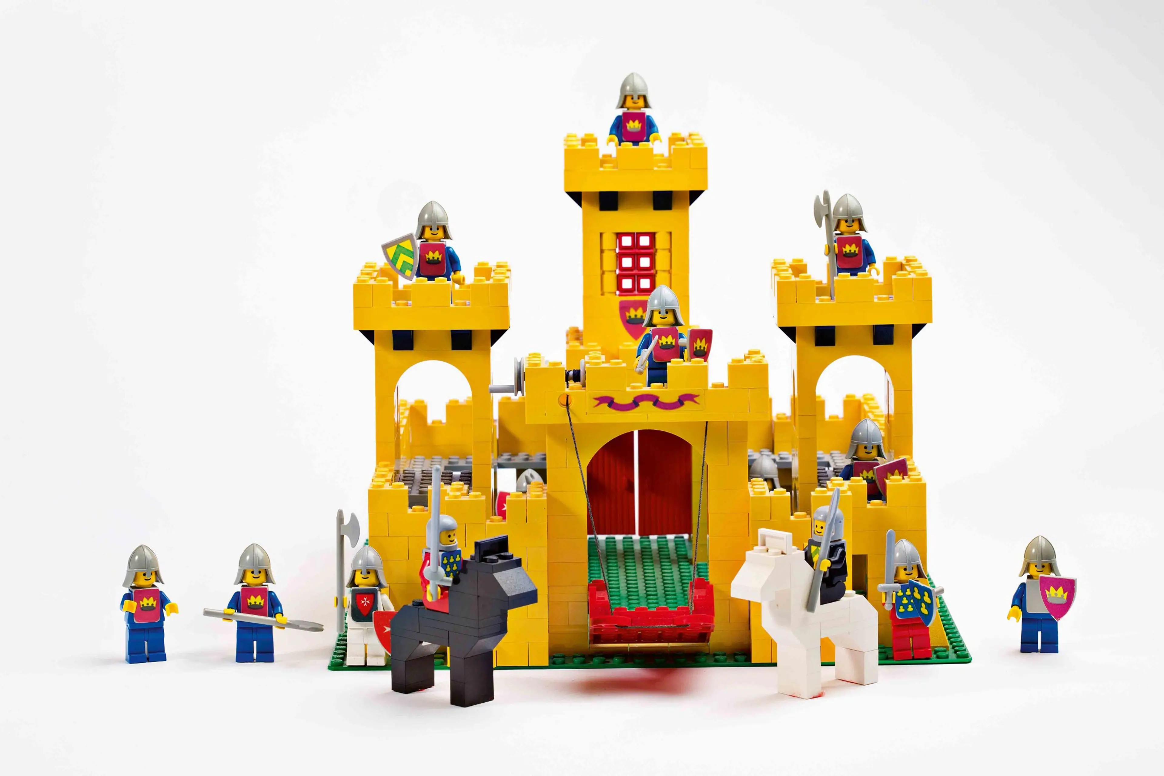 yellow LEGO castle