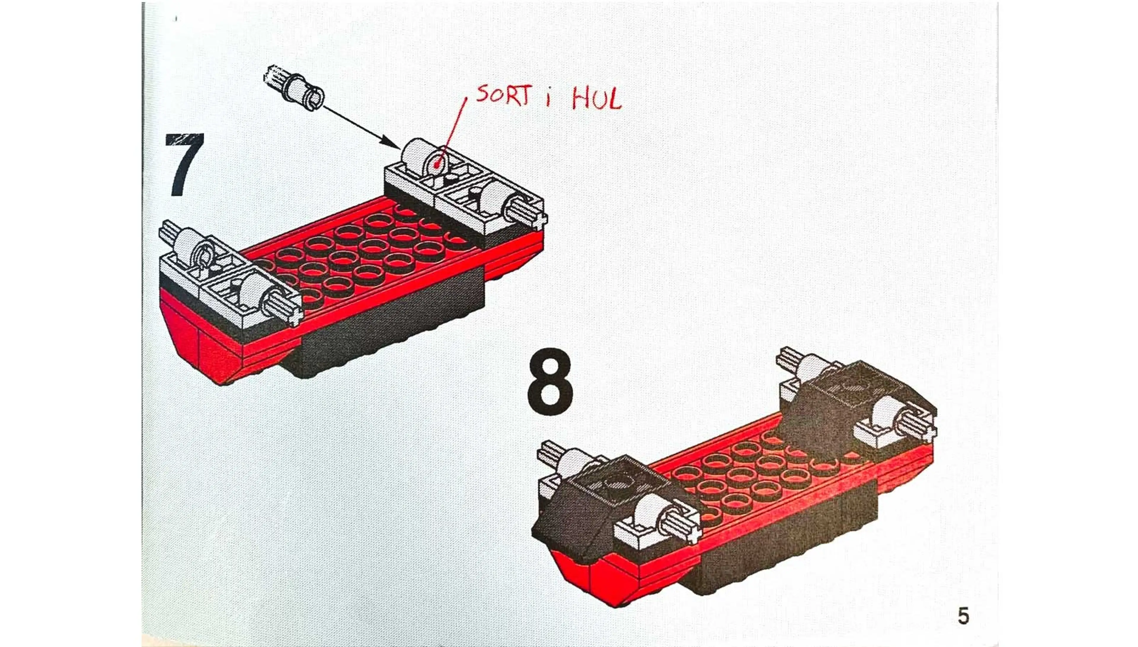 image of test building instruction