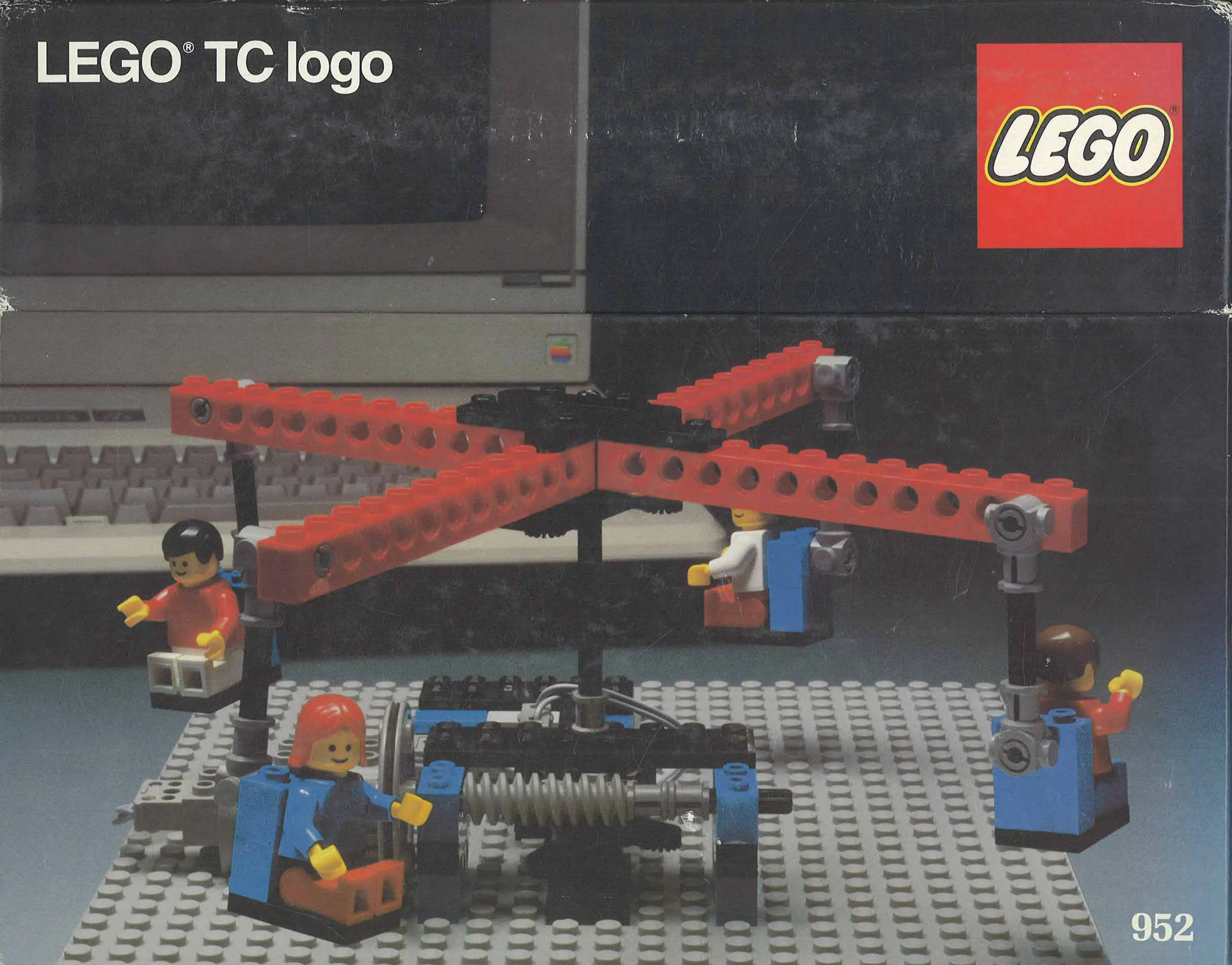front of LEGO Education Technic Control set
