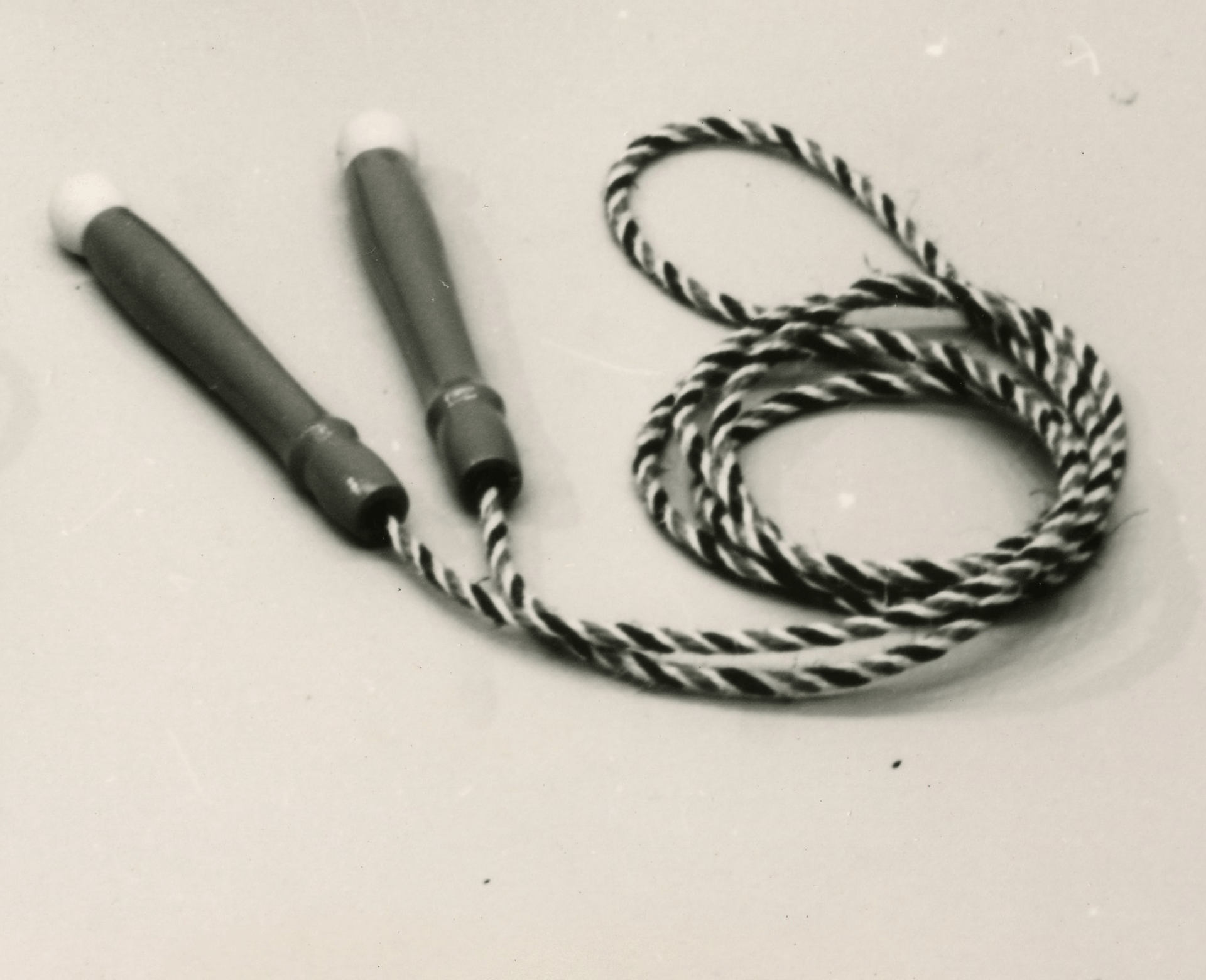 Jump Rope History Jump Rope with lacqured handles | LEGO® History | LEGO.com US