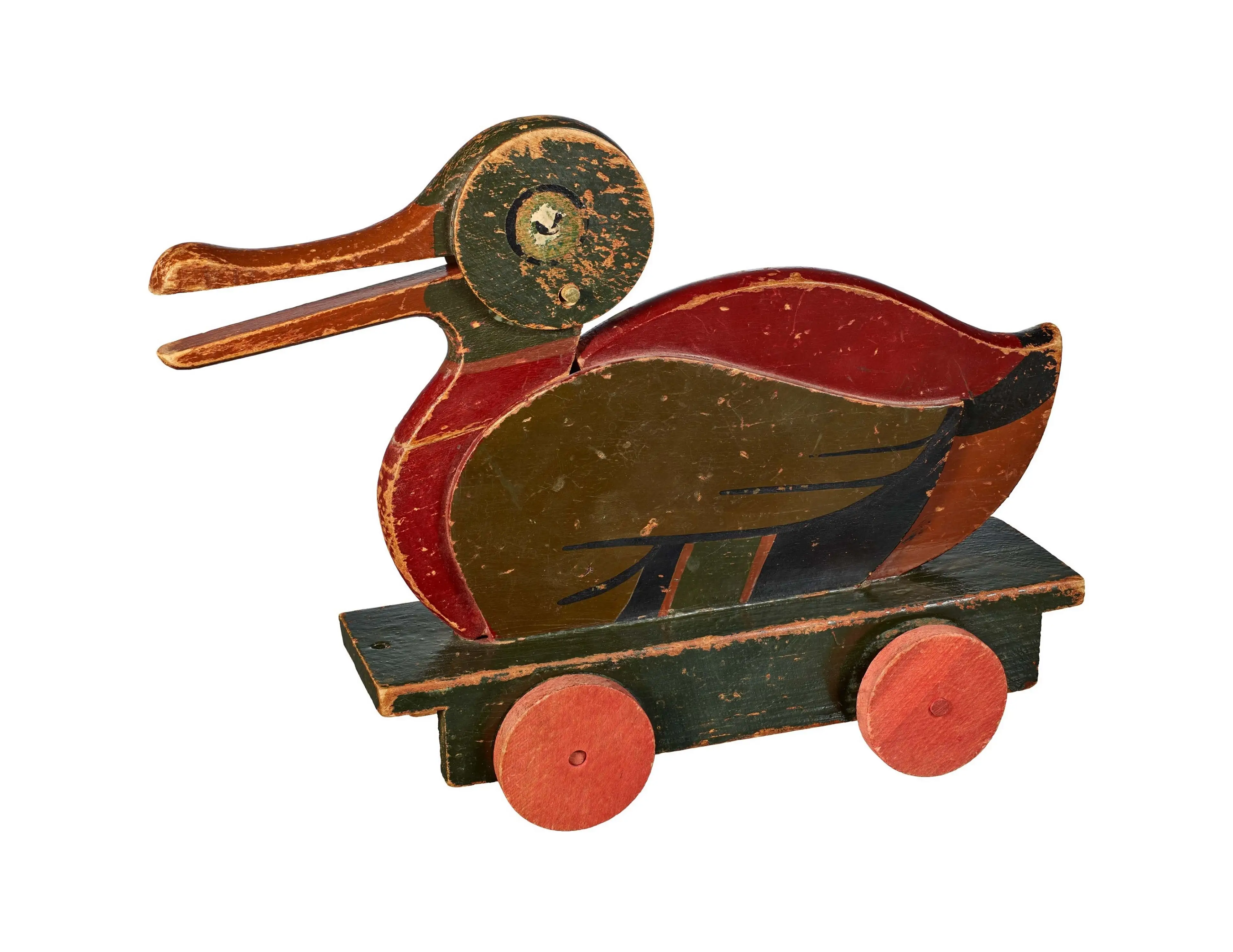 A LEGO® wooden duck