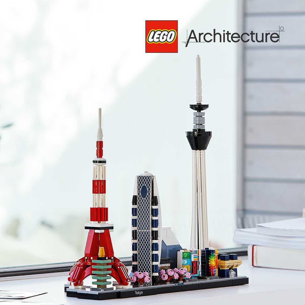 Release of LEGO Architecture Series “Tokyo 21051” Chance to Own Limited Free Item - 最新情報 - LEGO.com JP
