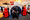 LEGO Star Wars Throne Chair flanked by Imperial Guards