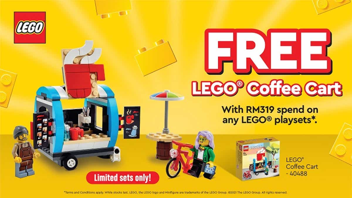 LEGO® 40488 Coffee Cart GWP Local News MY