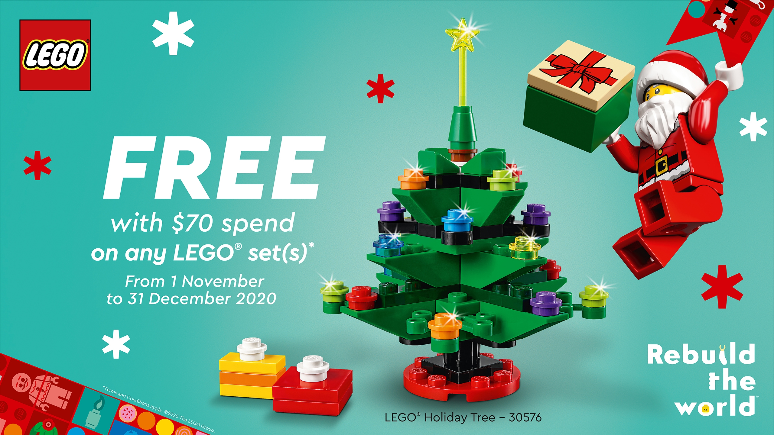 for sale online LEGO Holiday Tree Polybags 30576 