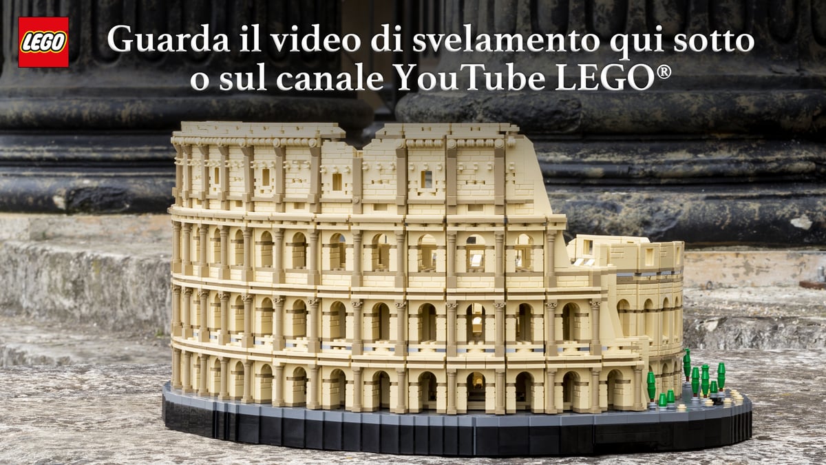 L'Antica Roma riprende vita con il nuovo set 10276 Colosseo LEGO ...