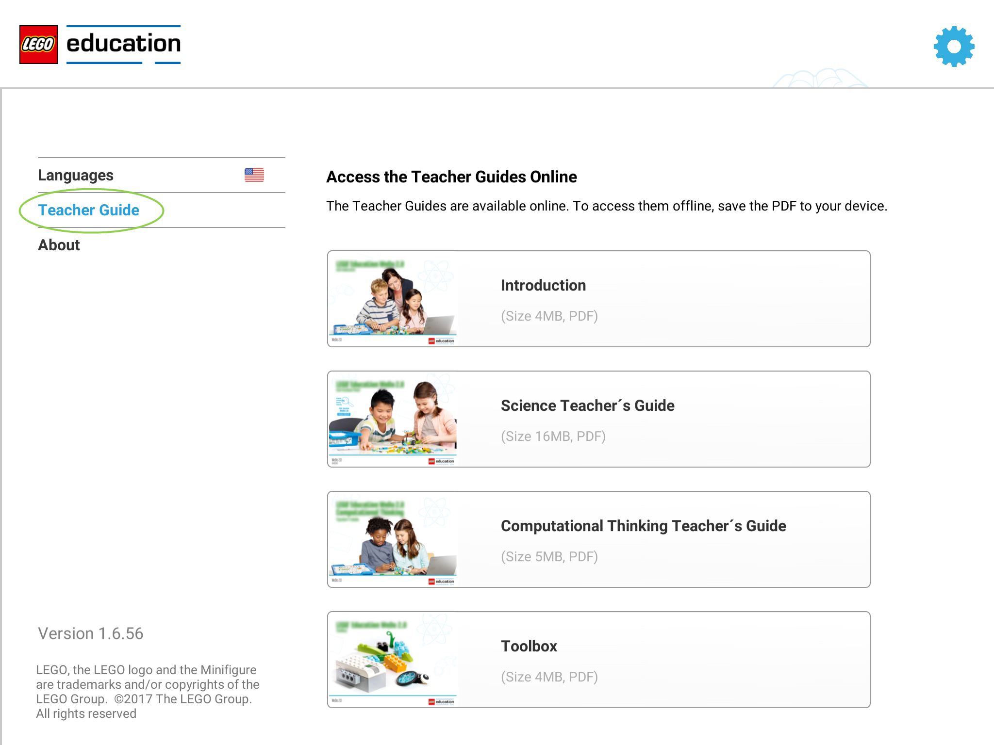 besøgende risiko Slip sko WeDo 2.0 Finding the Teacher's Guide - Help Topics - Customer Service - LEGO.com  US