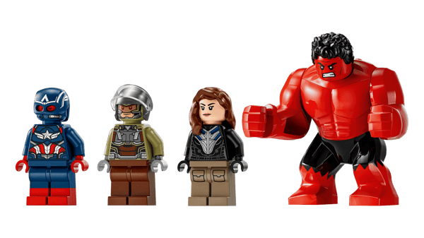 Captain America vs. Red Hulk Battle - Image 10