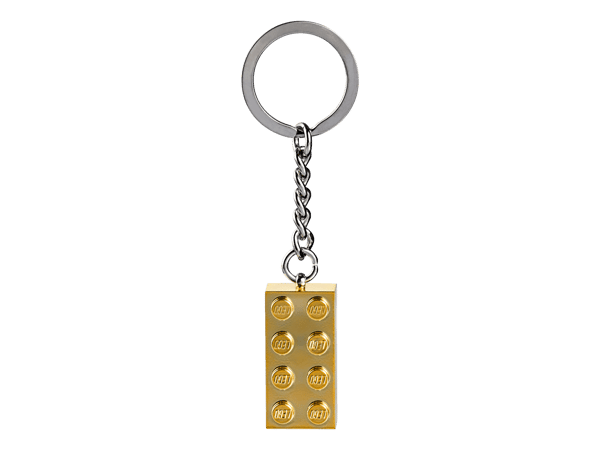 LEGO® Gold Brick Keyring - Image 1