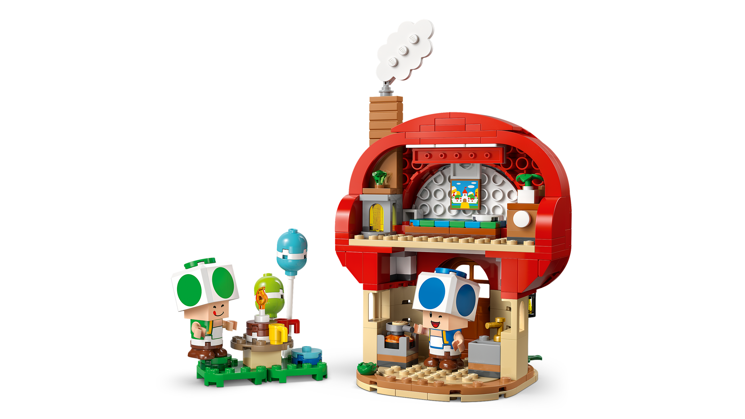 Party at Toad's House 72041 | LEGO® Super Mario™ | Buy online at the Official LEGO® Shop US