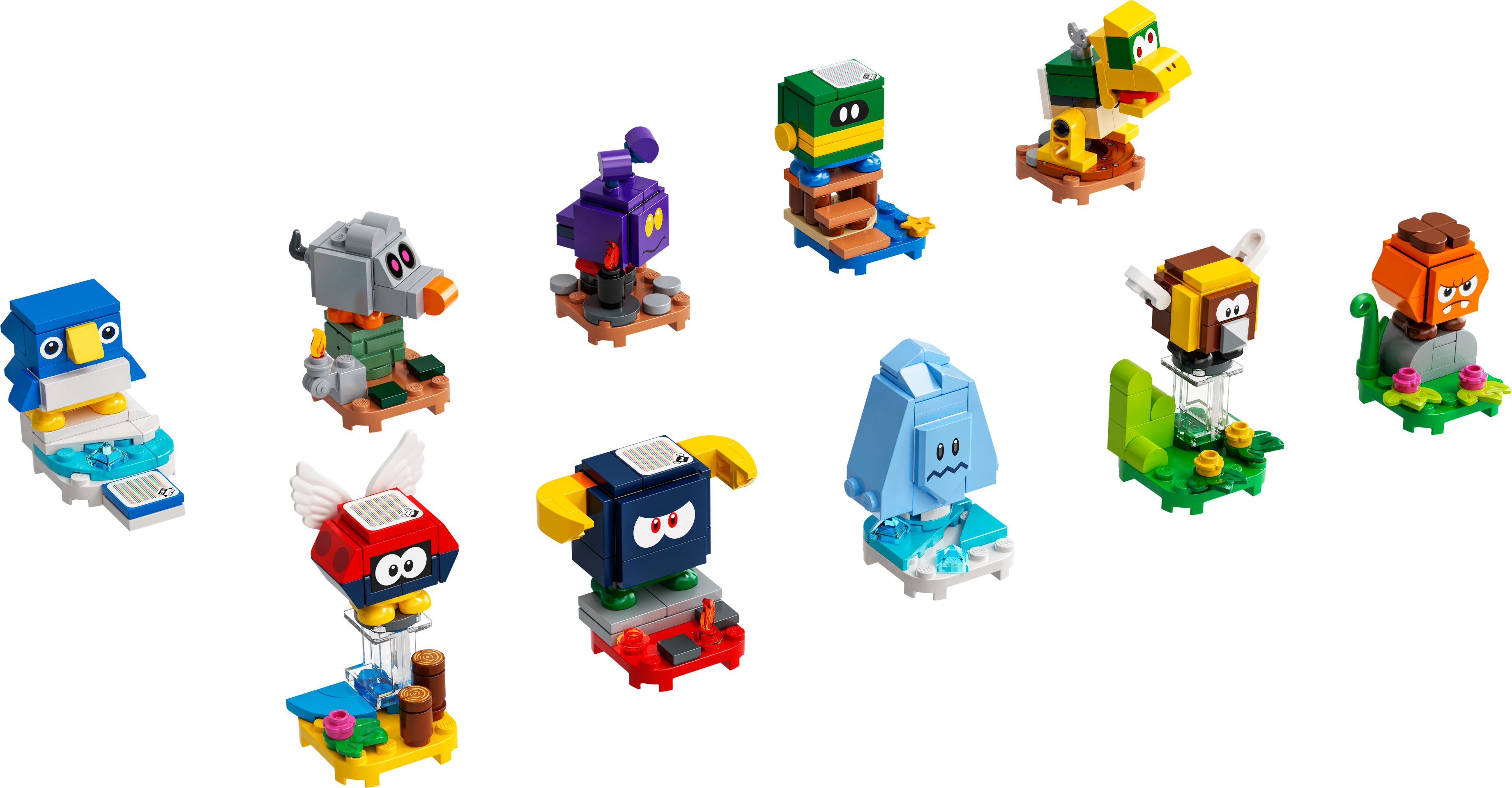 alle  BPZ 100% Original Lego ® Minifiguren Serie Super Mario 1  71361 Komplett 