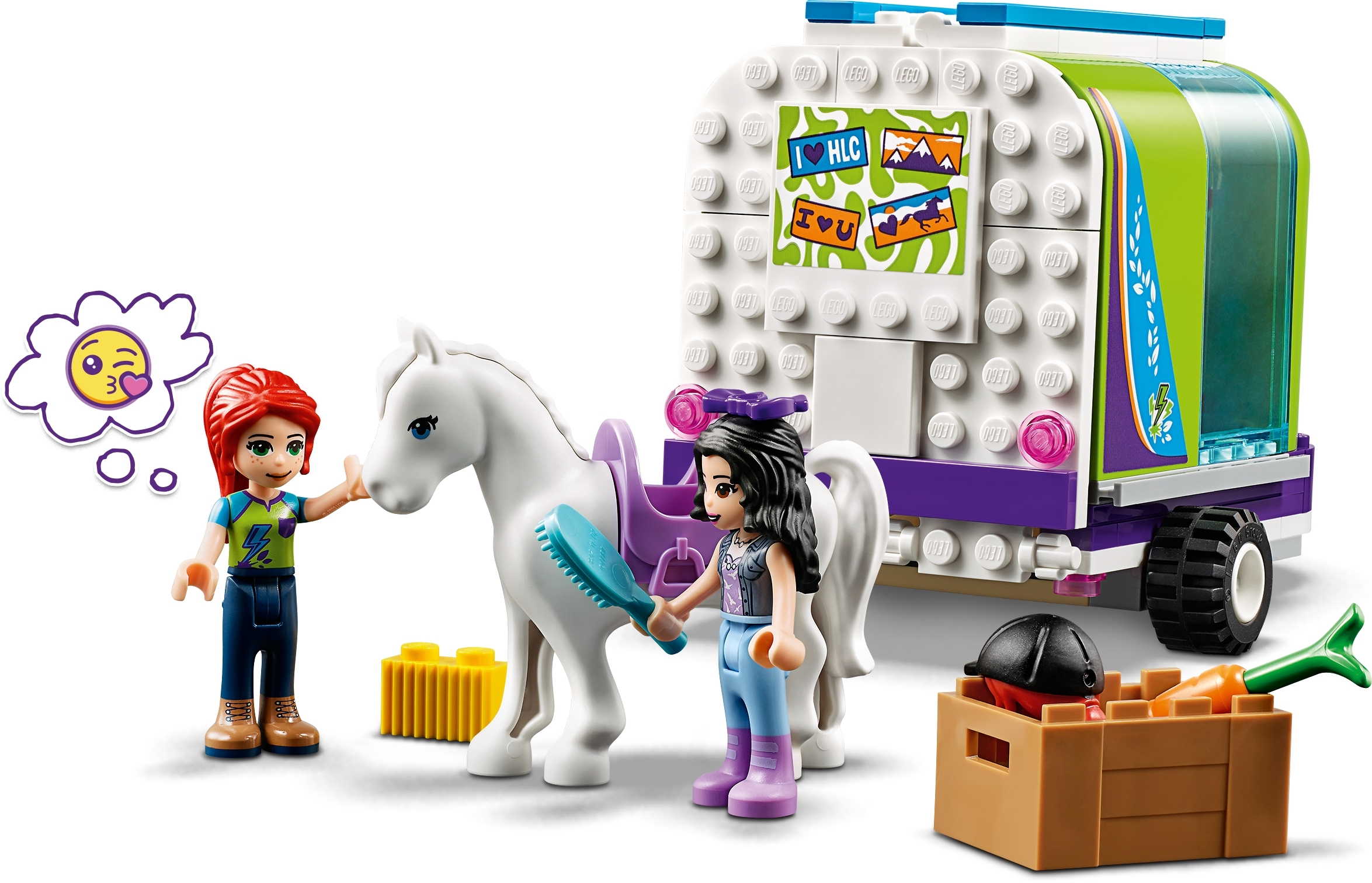 lego friends white horse