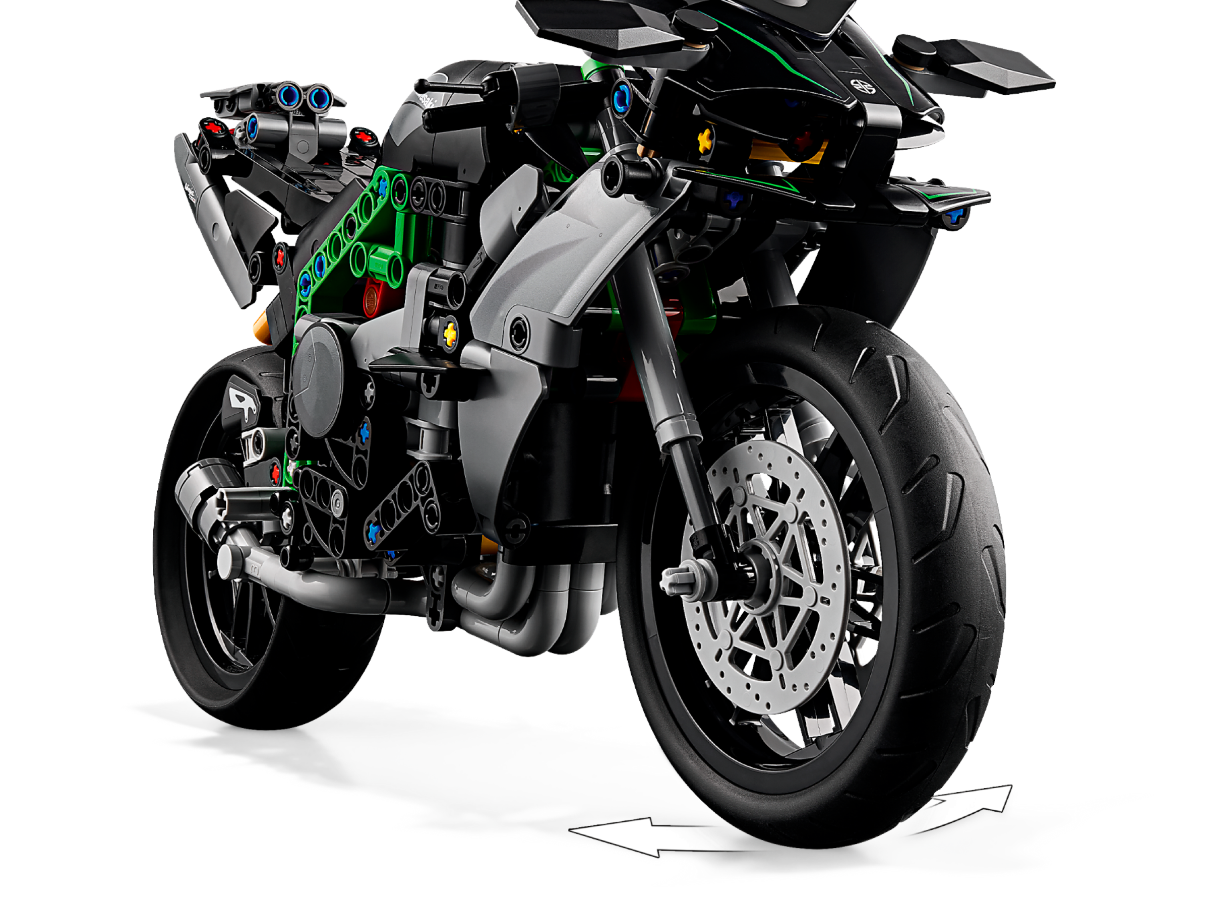 Kawasaki Ninja H2R Motorrad 42170, Technic