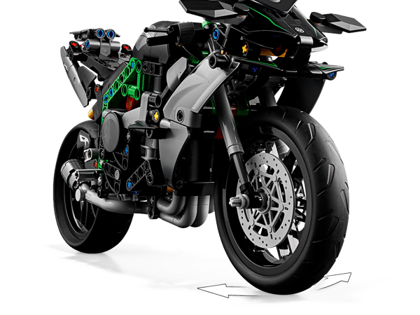 LEGO 42170 La moto Kawasaki Ninja H2R — visuel 4 sur 7