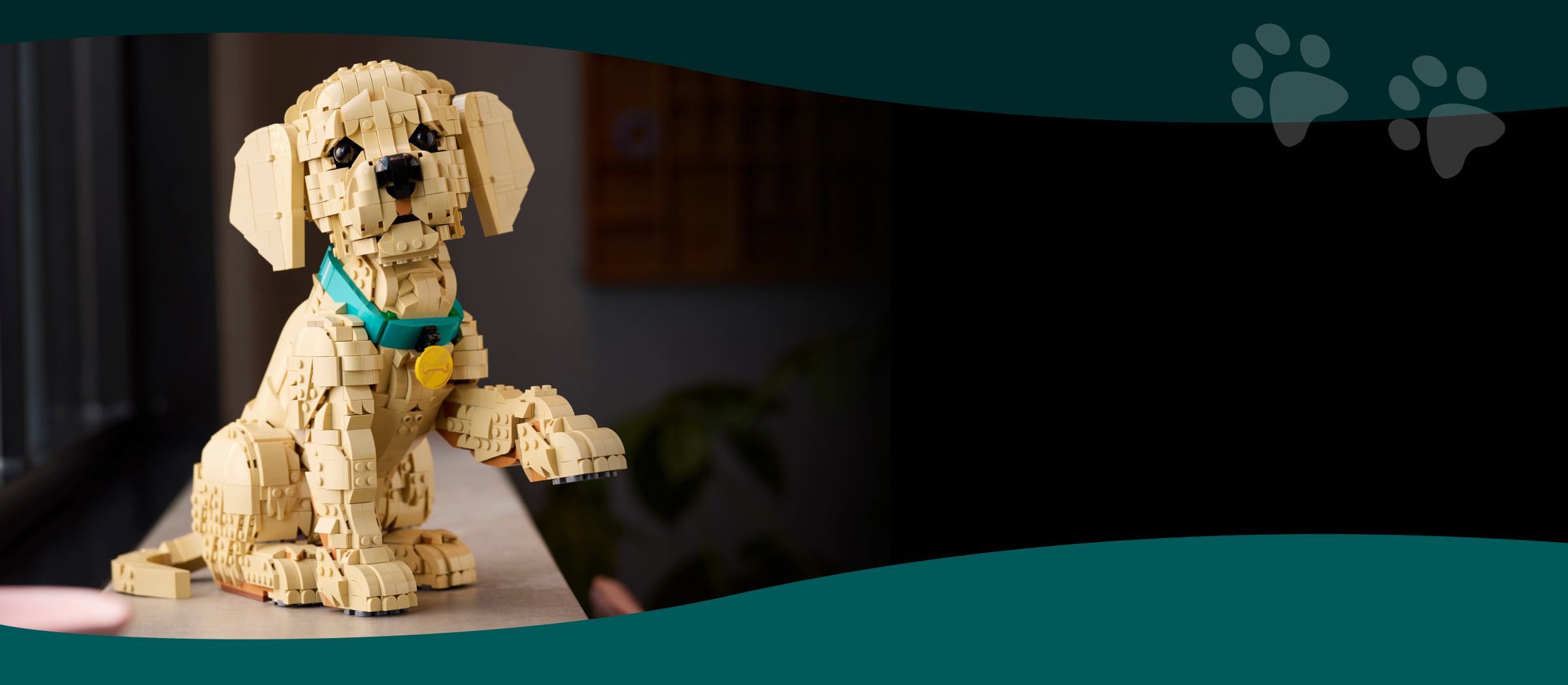 Golden Retriever Puppy 11384 | LEGO® Icons | Buy online at the