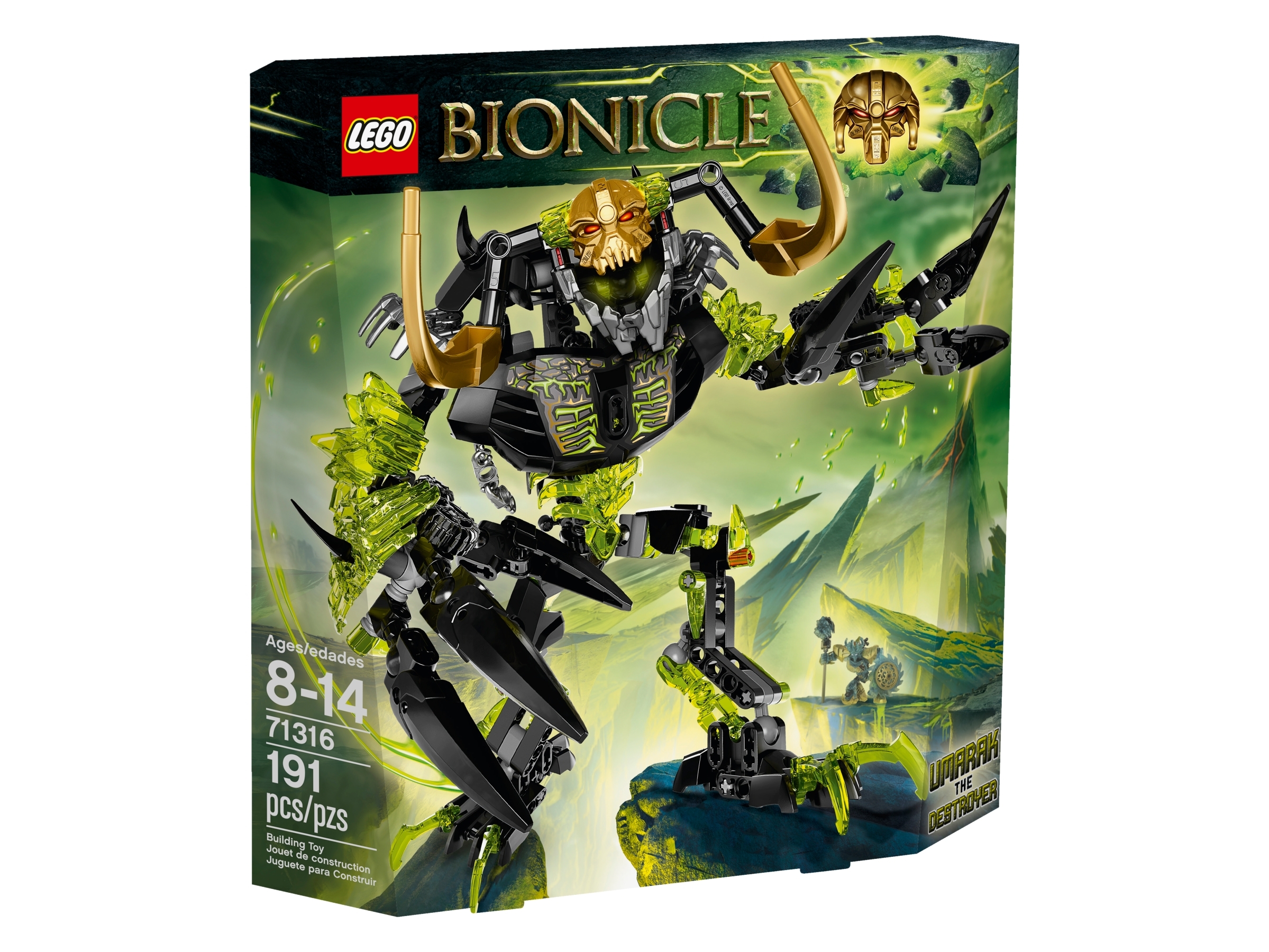 Uforenelig forsvar ifølge Umarak the Destroyer 71316 | BIONICLE® | Buy online at the Official LEGO®  Shop US