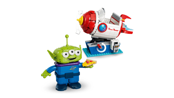 LEGO 43307 Alien et la fusée Pizza Planet — visuel 6 sur 8
