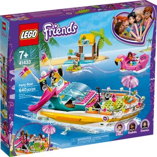 Party Boat 41433 | Friends | Buy online at the Official LEGO® Shop US