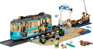 Le tramway de bord de mer