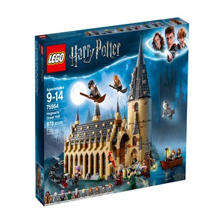 LEGO 75954 Harry Potter La Grande Salle du château de Poudlard, Ensemble de  Construction pour Enfants : LEGO: : Jeux et Jouets