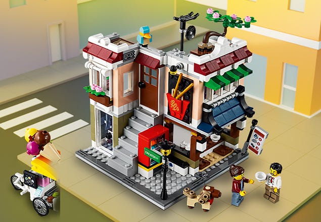 Downtown Noodle Shop 31131 | Creator 3-in-1 | online at the Official LEGO® Shop US