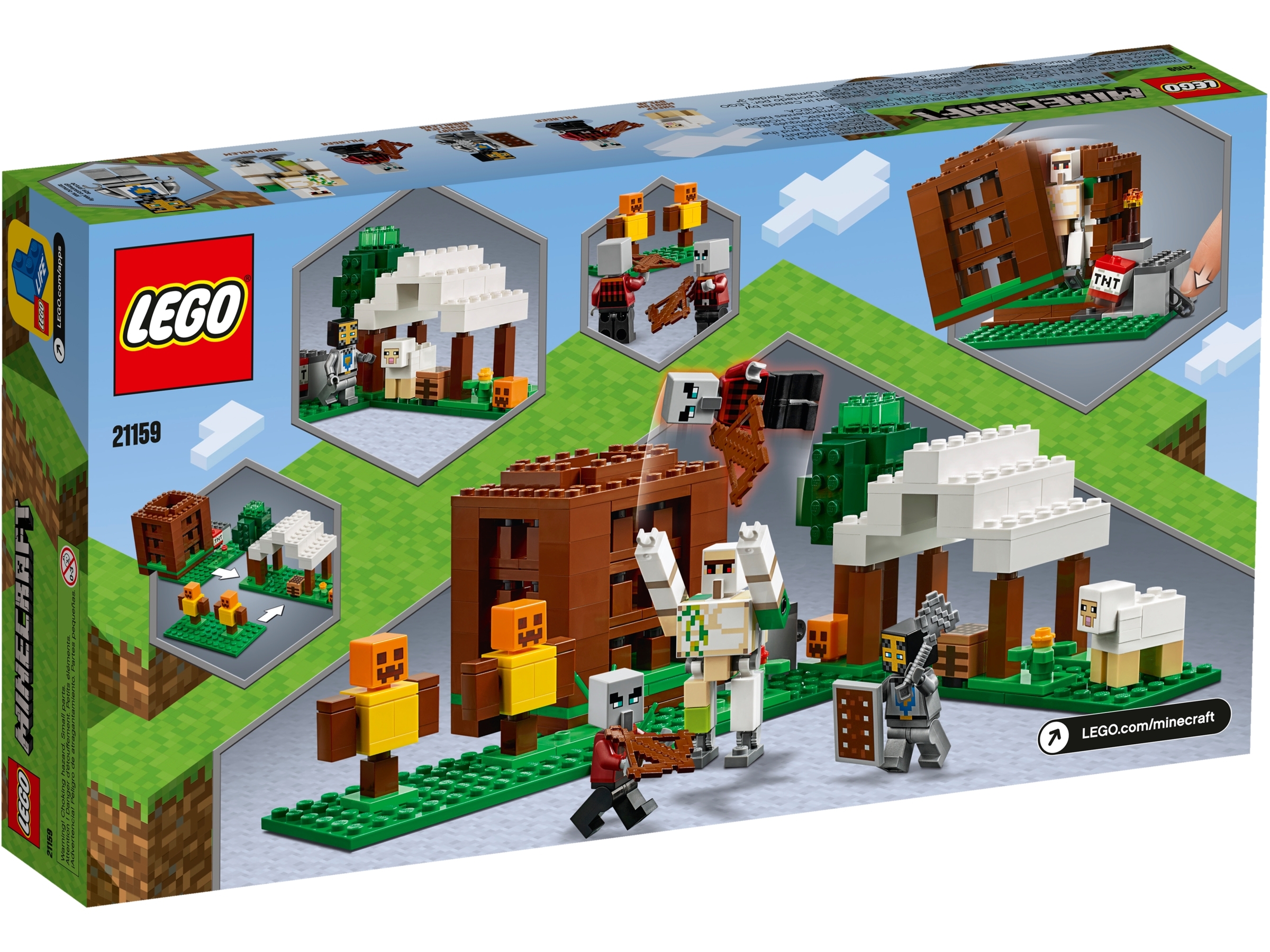 The Pillager Outpost Minecraft Buy Online At The Official Lego Shop Us