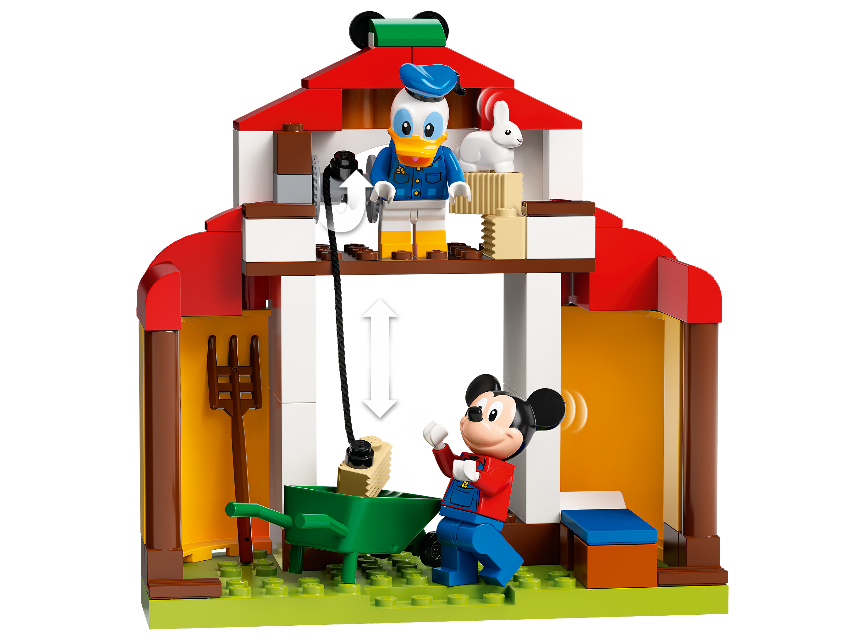 embolsado Lego Disney Mickey Mouse agricultor Minifigura desde 10775