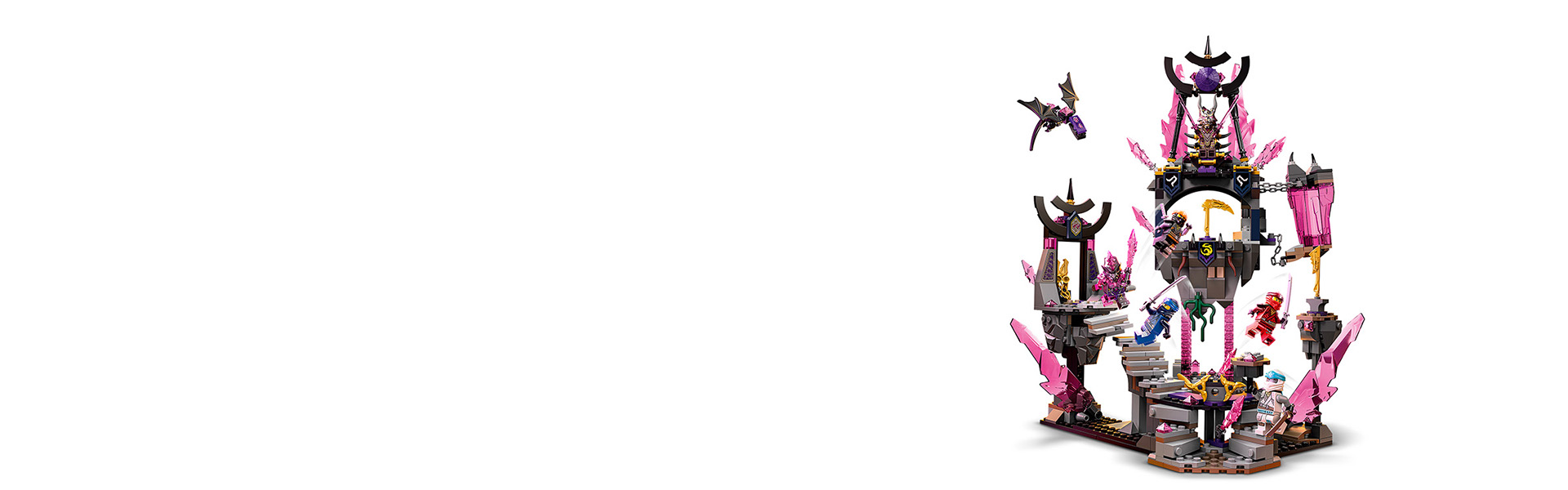 The Crystal King Temple 71771 | NINJAGO® | Buy online at the